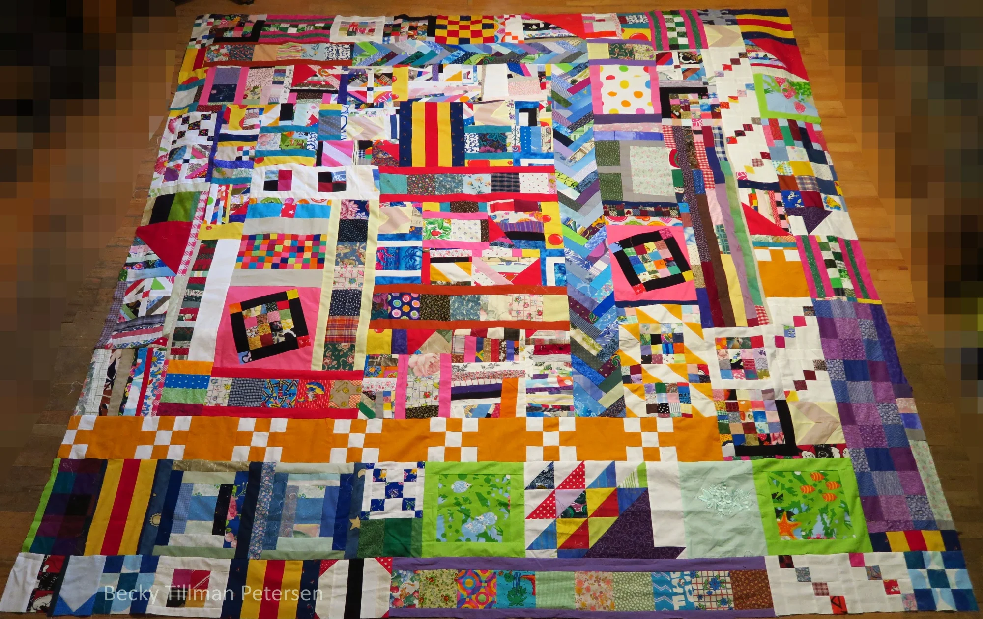 Strings/crumbs update - A Hot Mess - colorful +