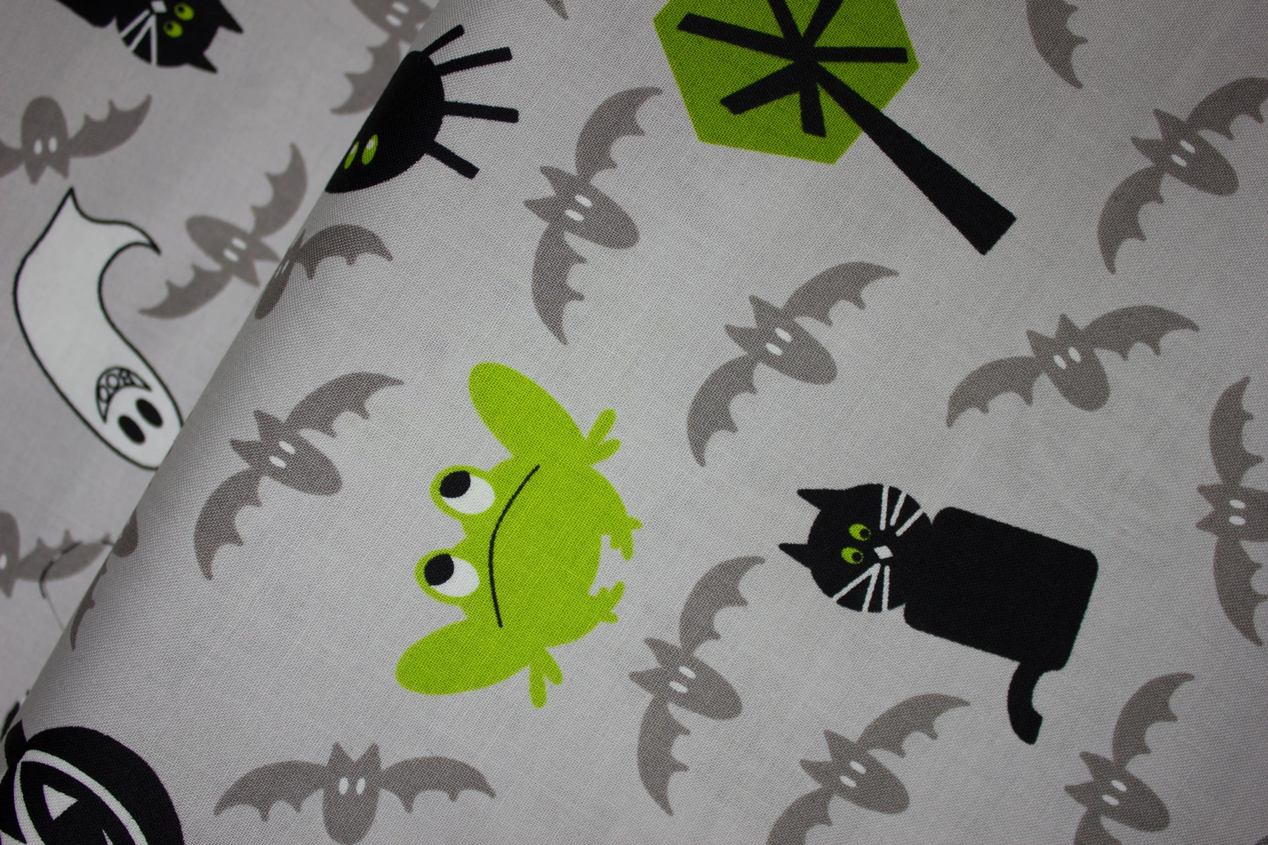 The House That Jack Built by Andover - Halloween Classic Symbols on Gray