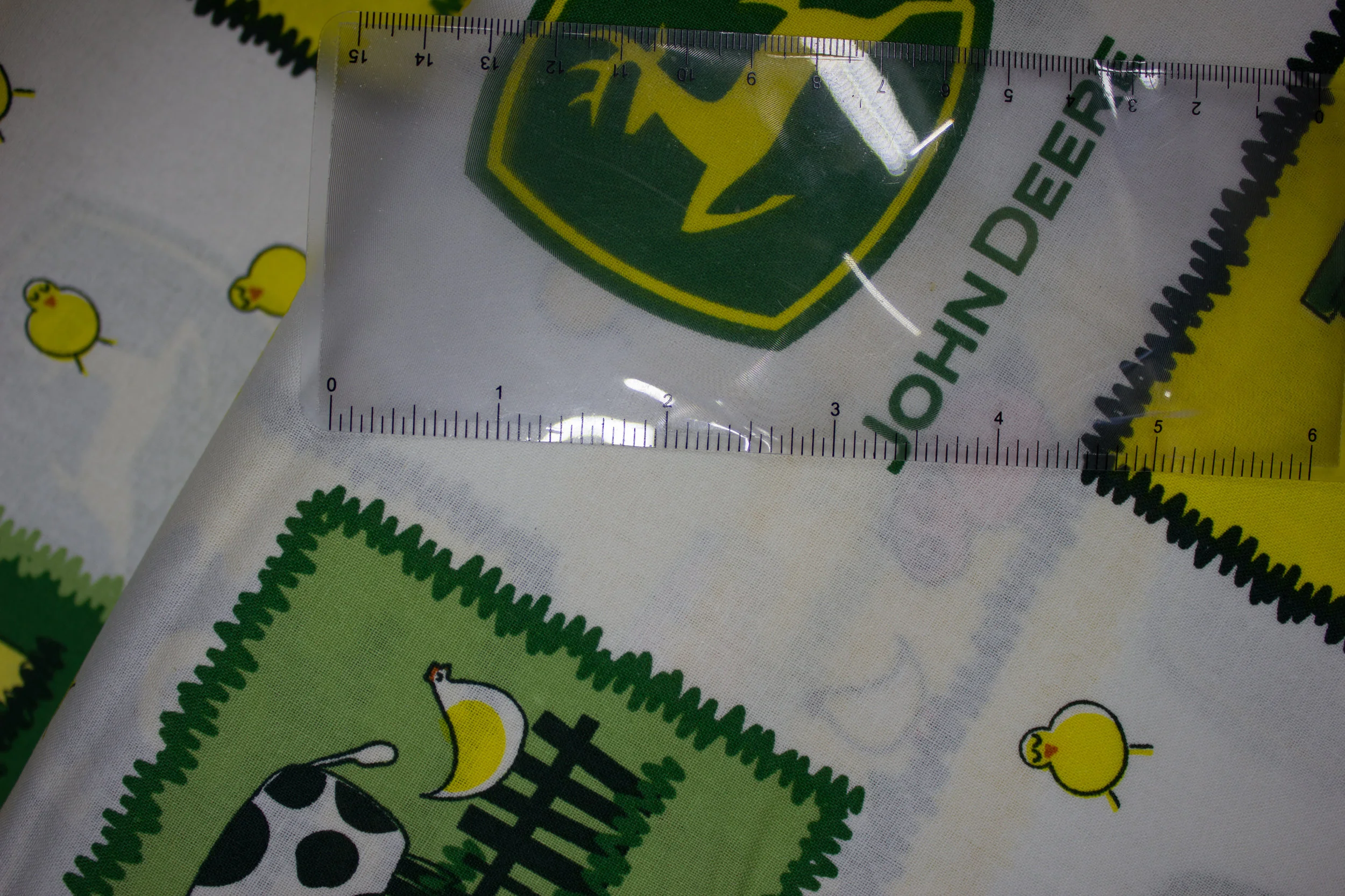Farm Scene Patches - John Deere Fabric - by Springs Creative