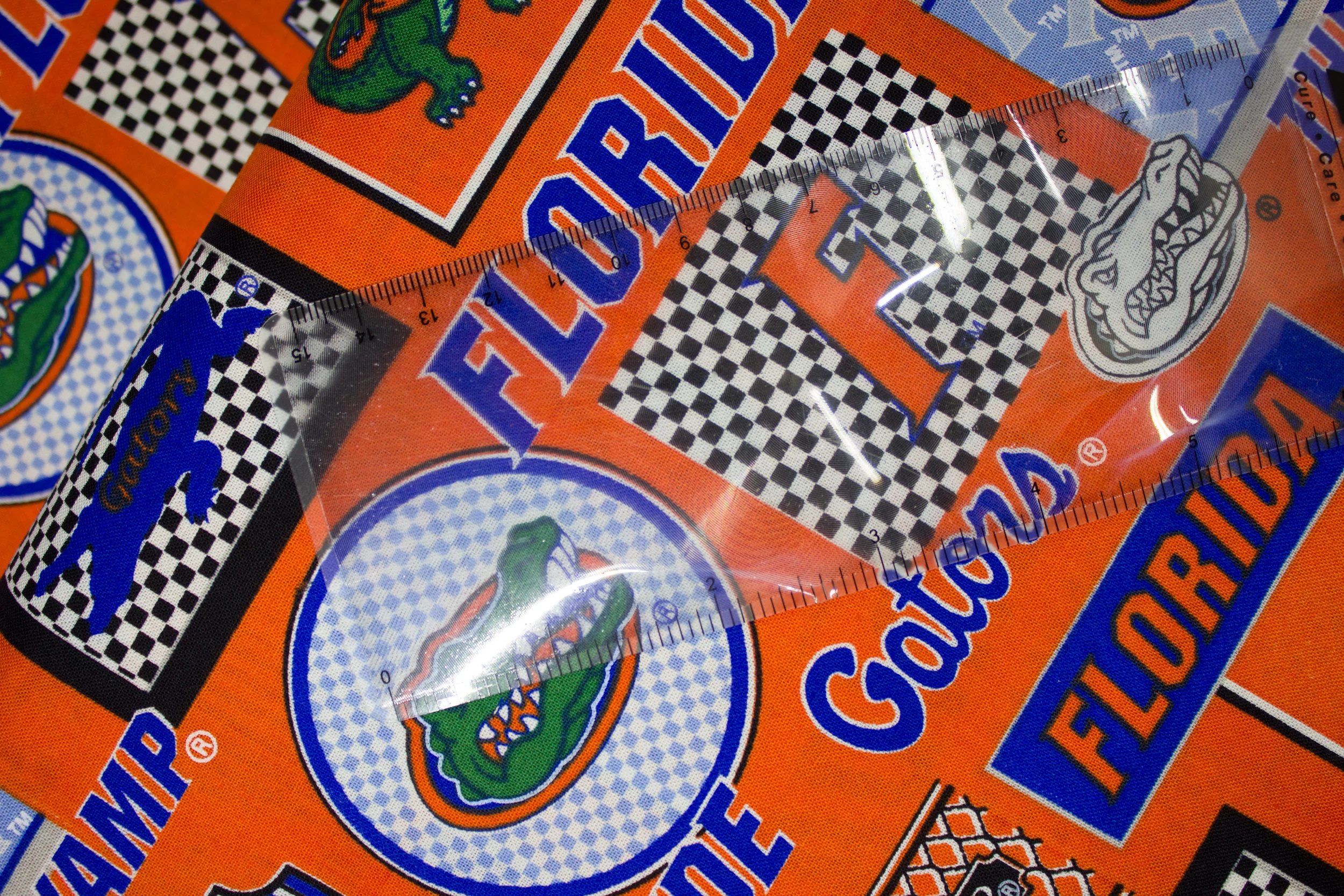 University of Florida Gators Pride & Other Symbols - Sykel Enterprises - Licensed Prints discount quilting fabric