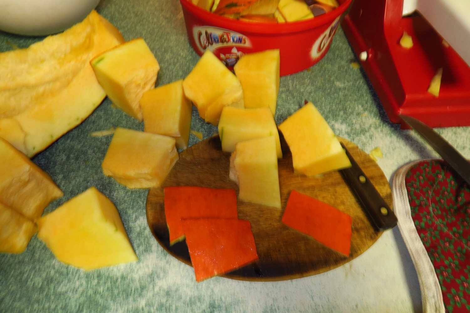 4. Take off the rind