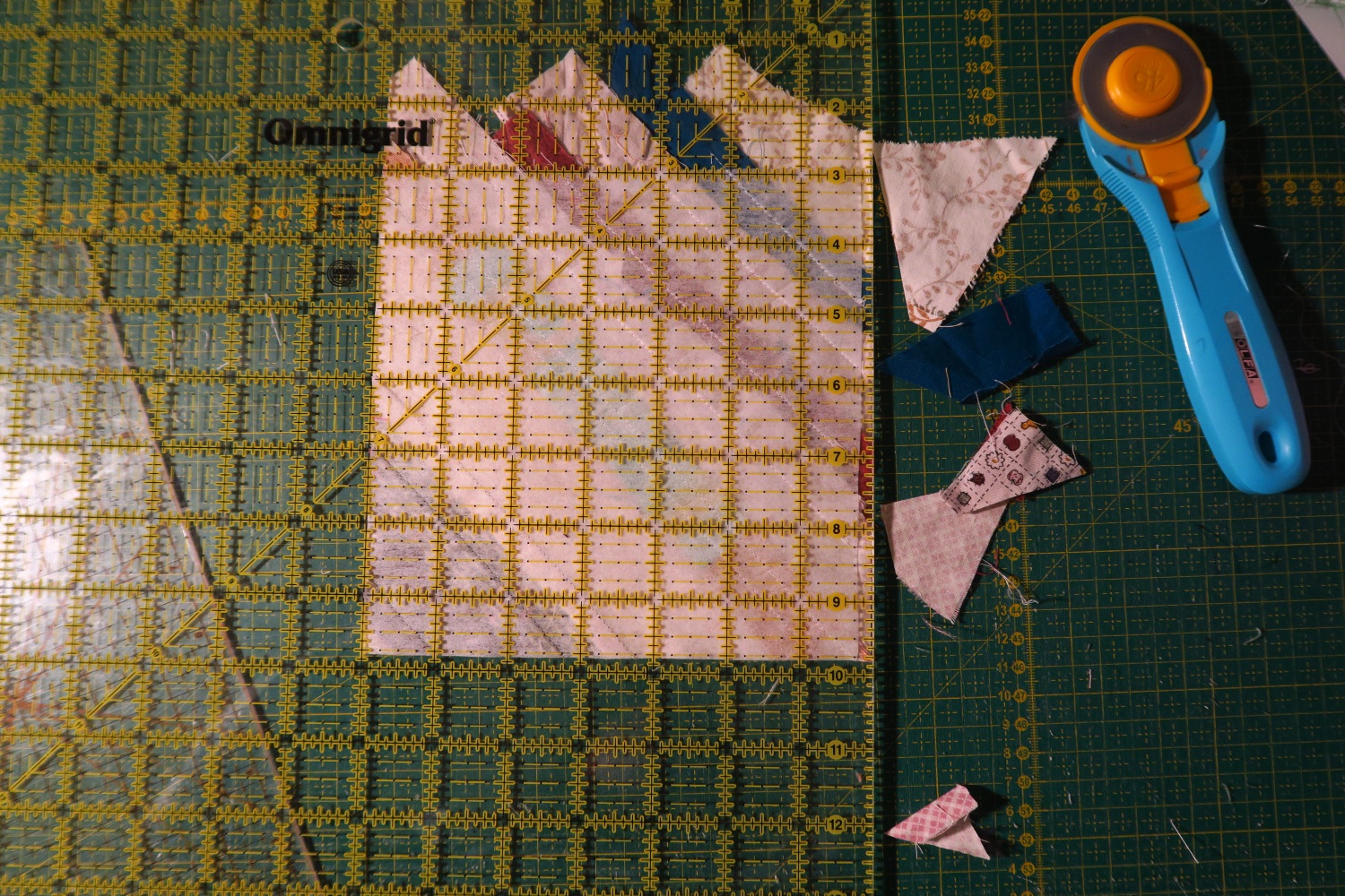 Trim the next side.