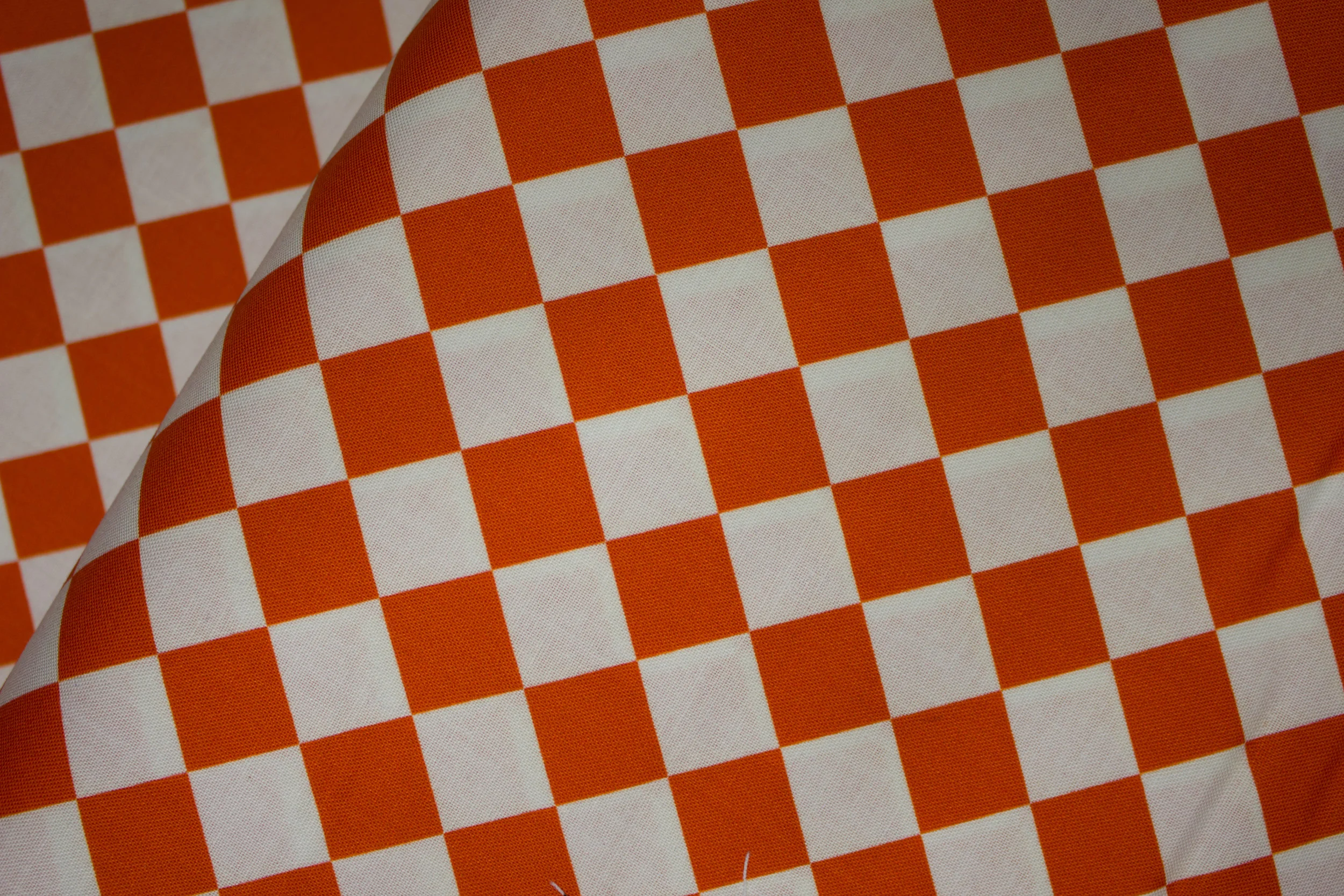 Fright Night - Orange and White Diagonals - by Andover Fabrics