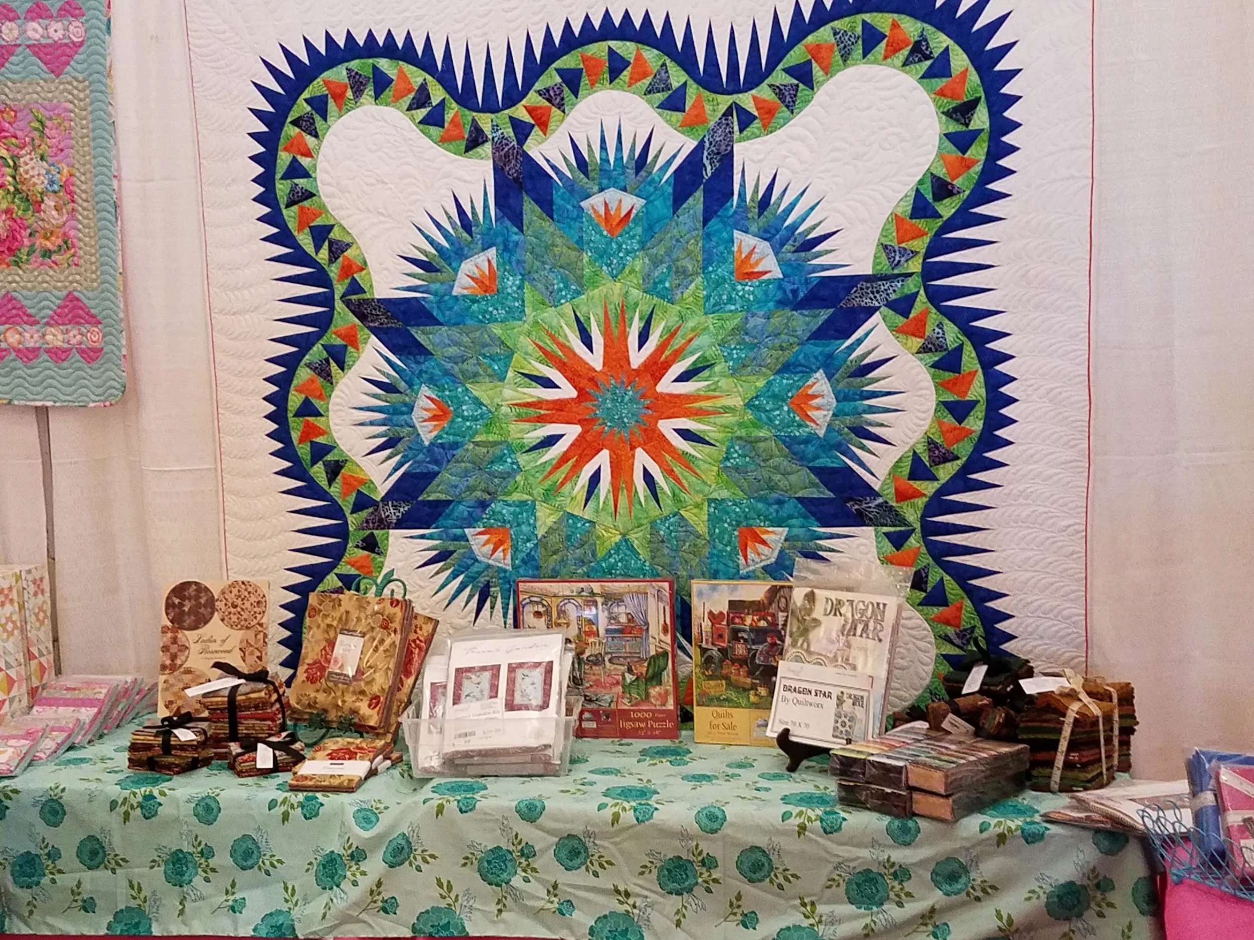 “Do you want to go to the quilt show?” queried my husband.