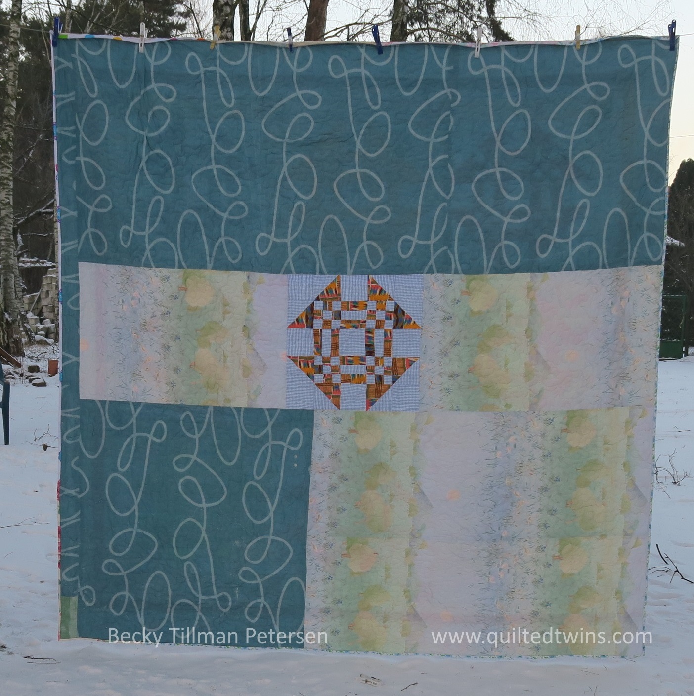 Pieced backings?  Why not?