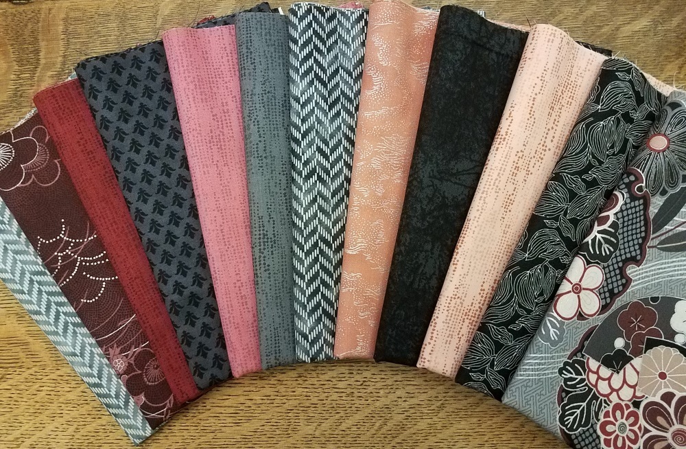 You can order Elegance HERE . Get Extra Black HERE. Now, let’s see what beautiful things you all can come up with the beautiful pack that Becky has picked out! I wish I could reach out and let you see and feel this fabric in person. it’s about 1000x prettier in person than in the pictures… I’m afraid, however, if I say too much you won’t want to get it because you’ll think it’s too pretty to cut up! —Rachael