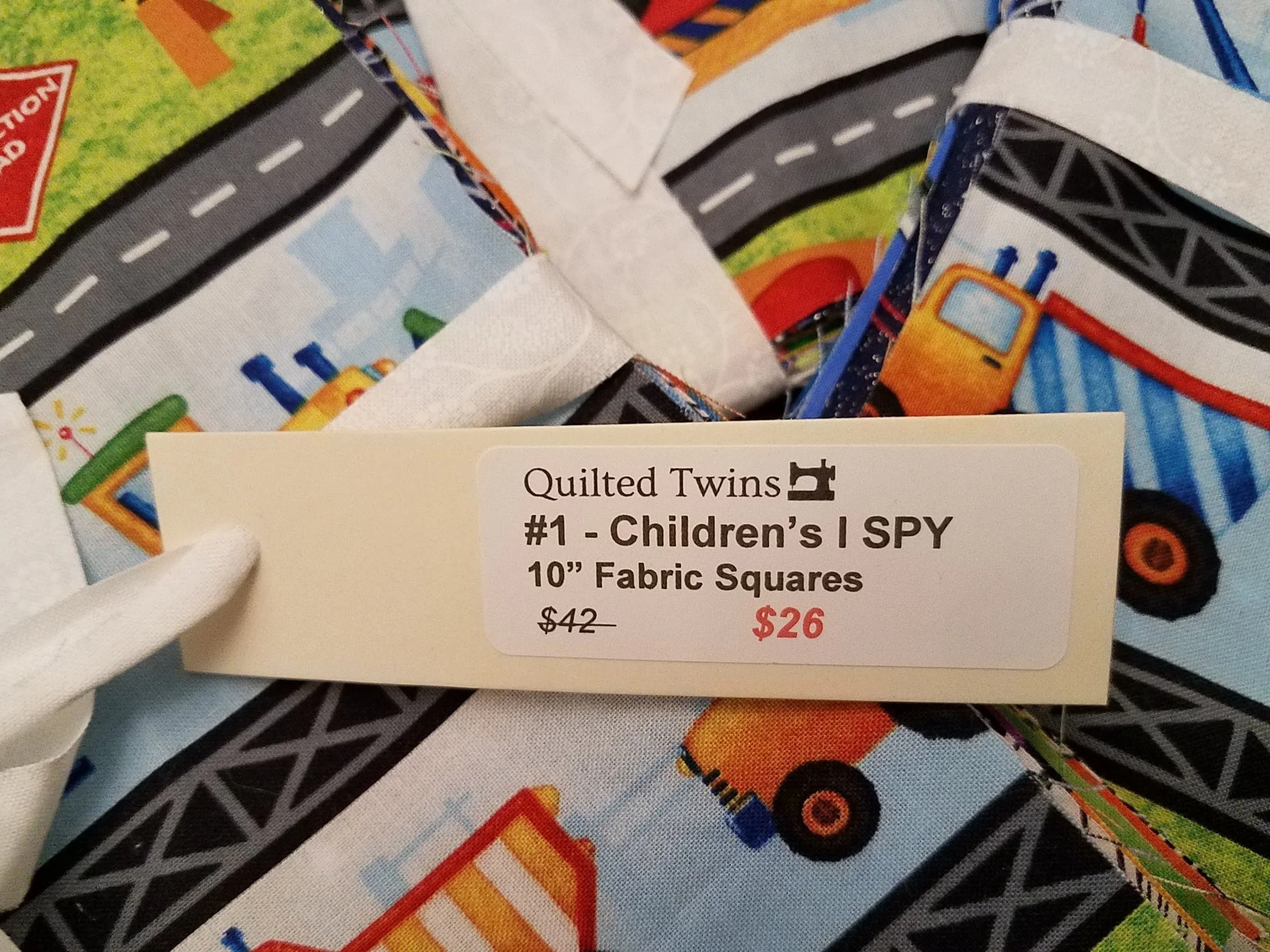Introducing  - I Spy - Children's novelties 10" squares pack