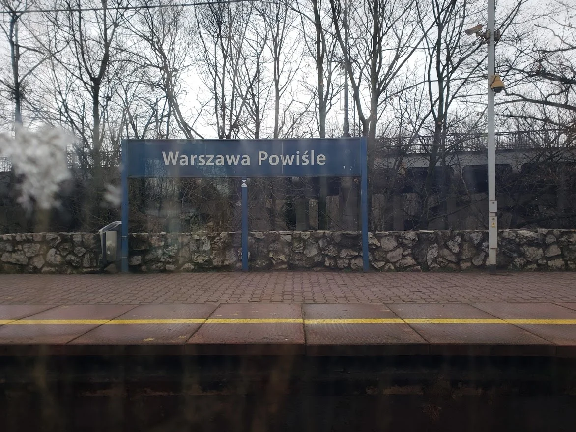 Here we are coming into the center of Warsaw. We have just crossed over the Vistula River. that’s how gray today was. This is right about 11:30 am, so it’s as bright as it got.