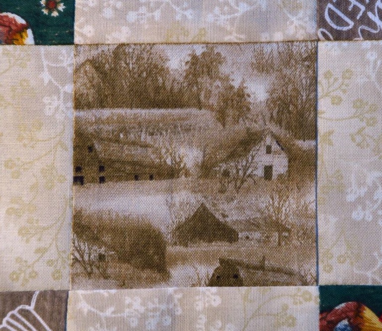 Quilt in Progress - The Farm Quilt