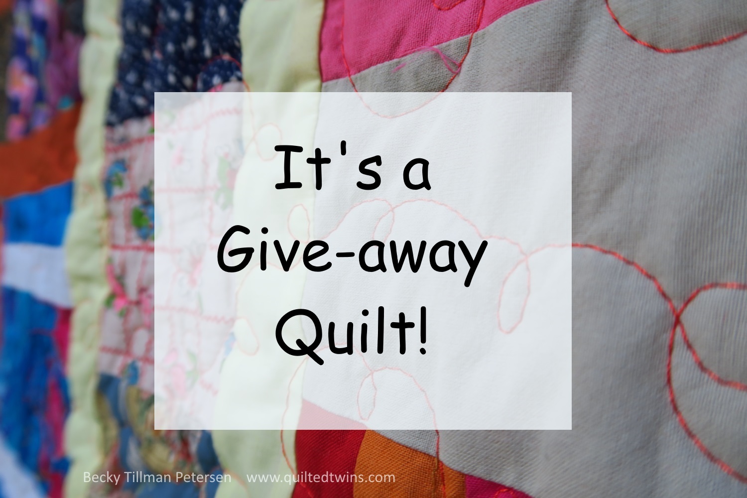 We're doing a Thank You give away!