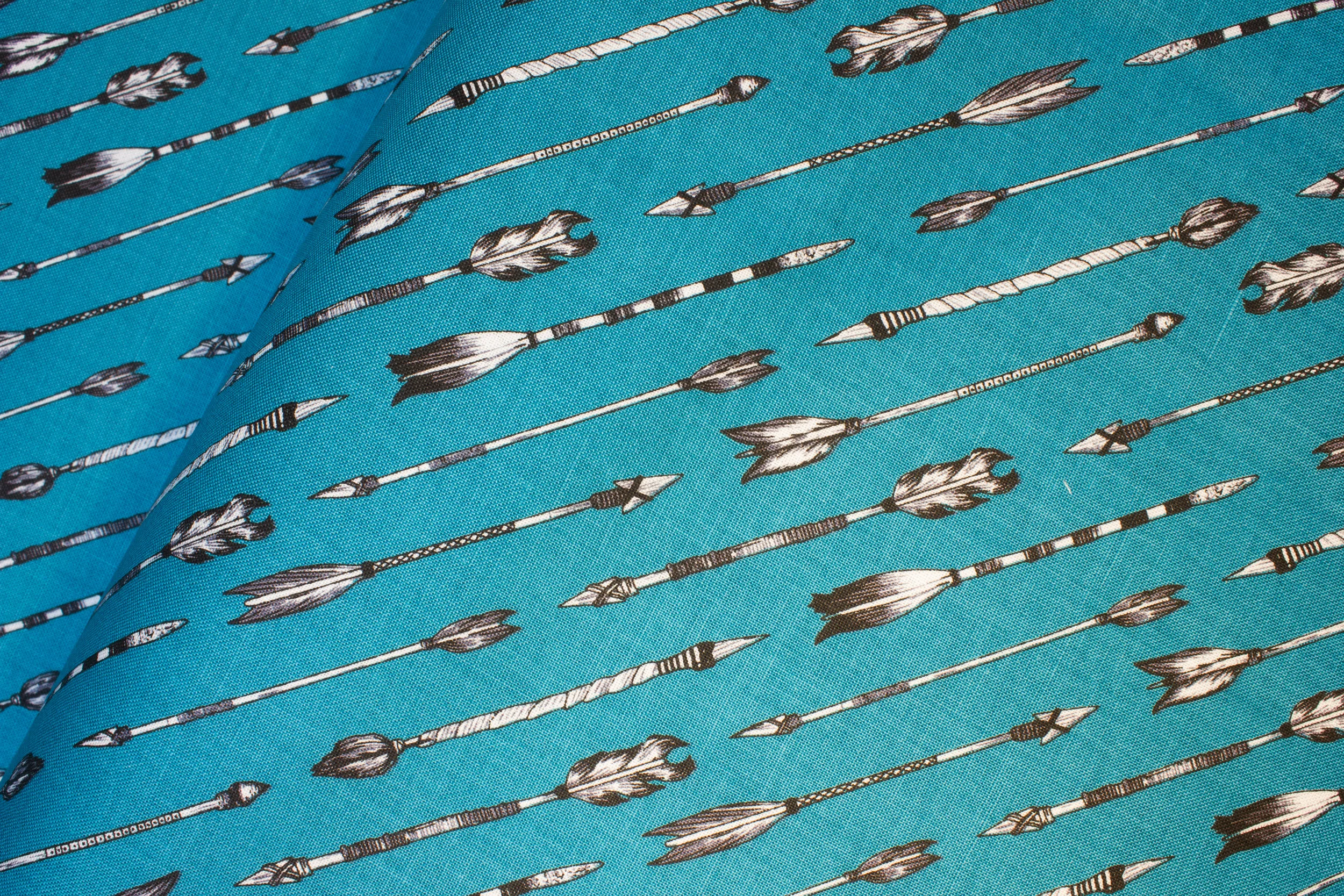 Arrows on Teal - Native Spirit - by Elizabeth's Studio