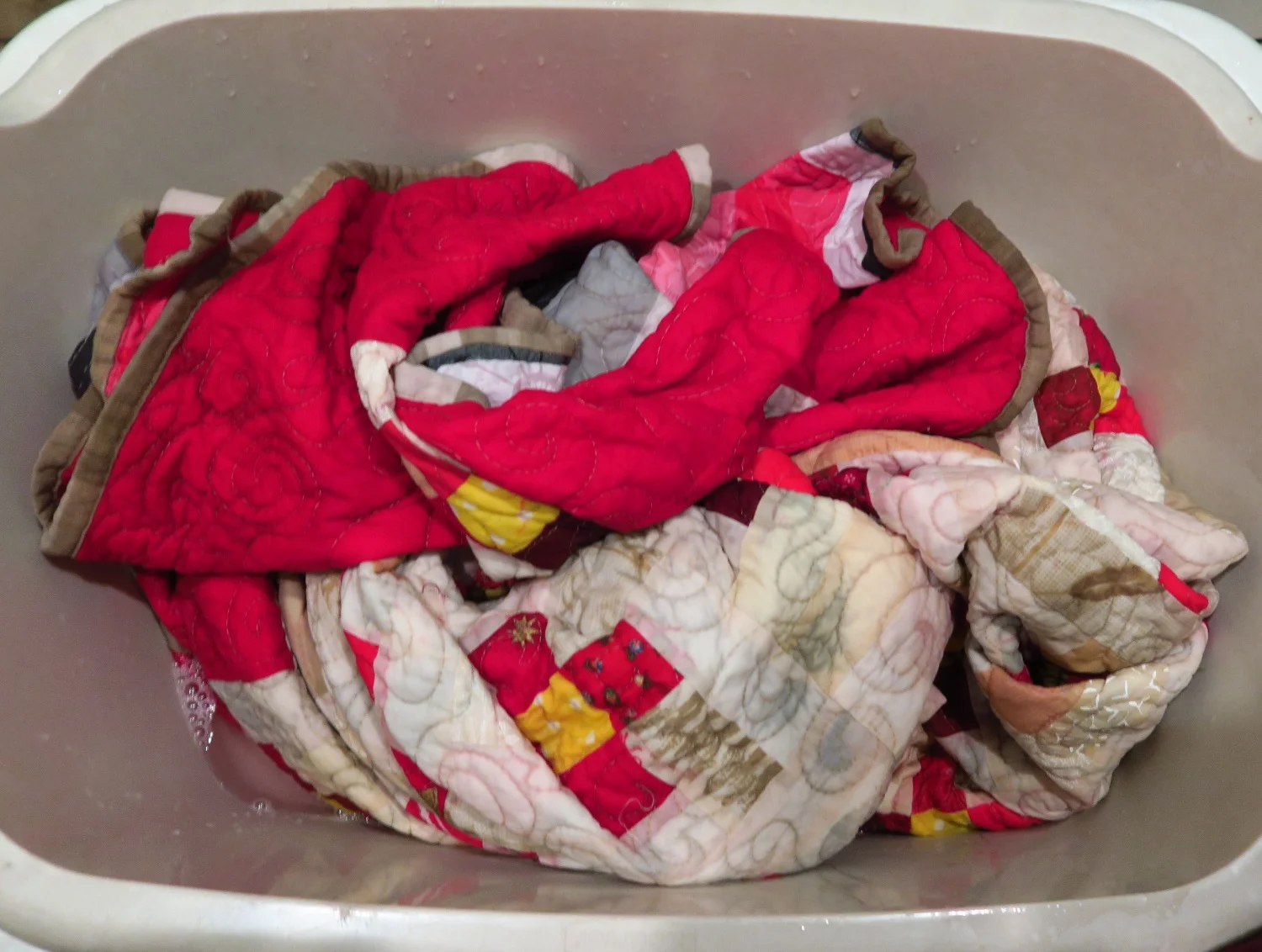 Oh no...getting rid of the red!