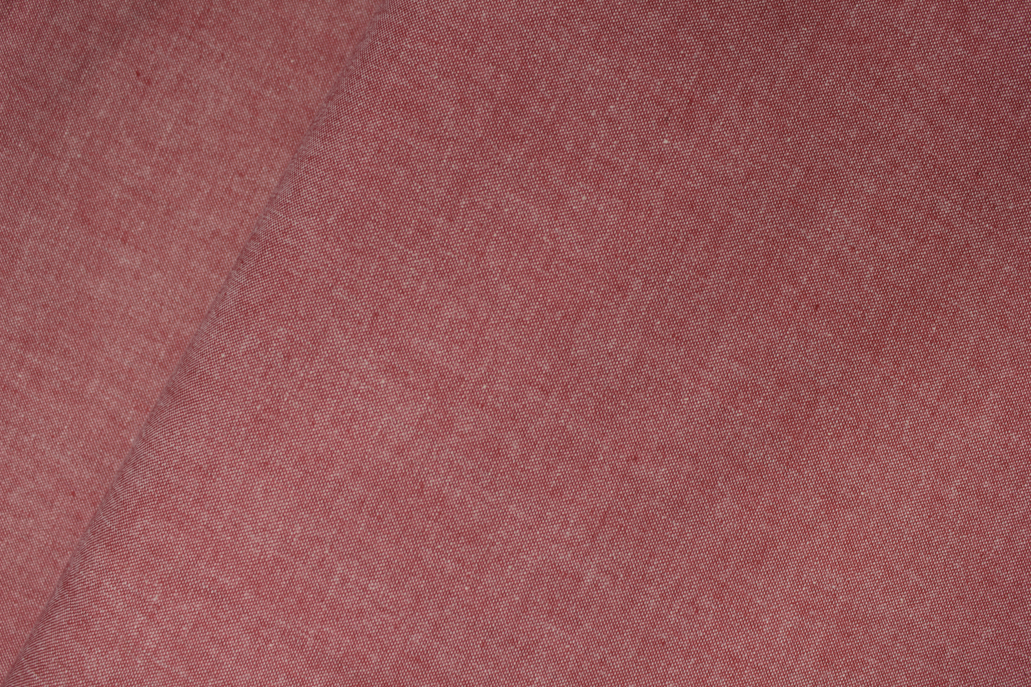 Red Chambray - Made in India Fabric by Andover