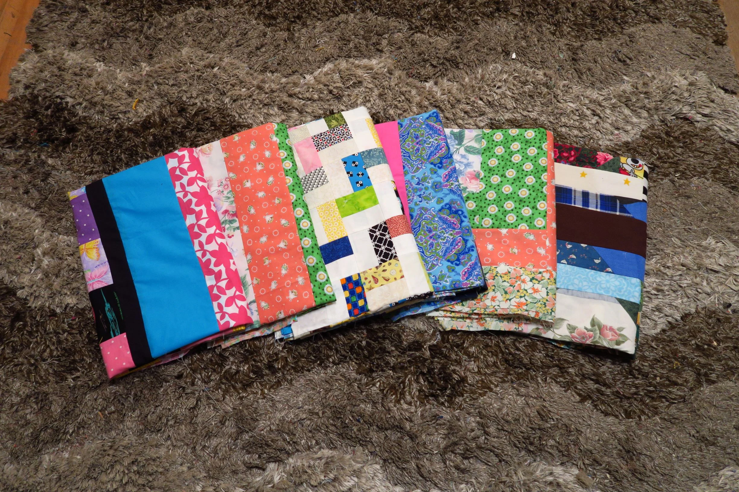 Charity Quilt Week 1 - Day 4