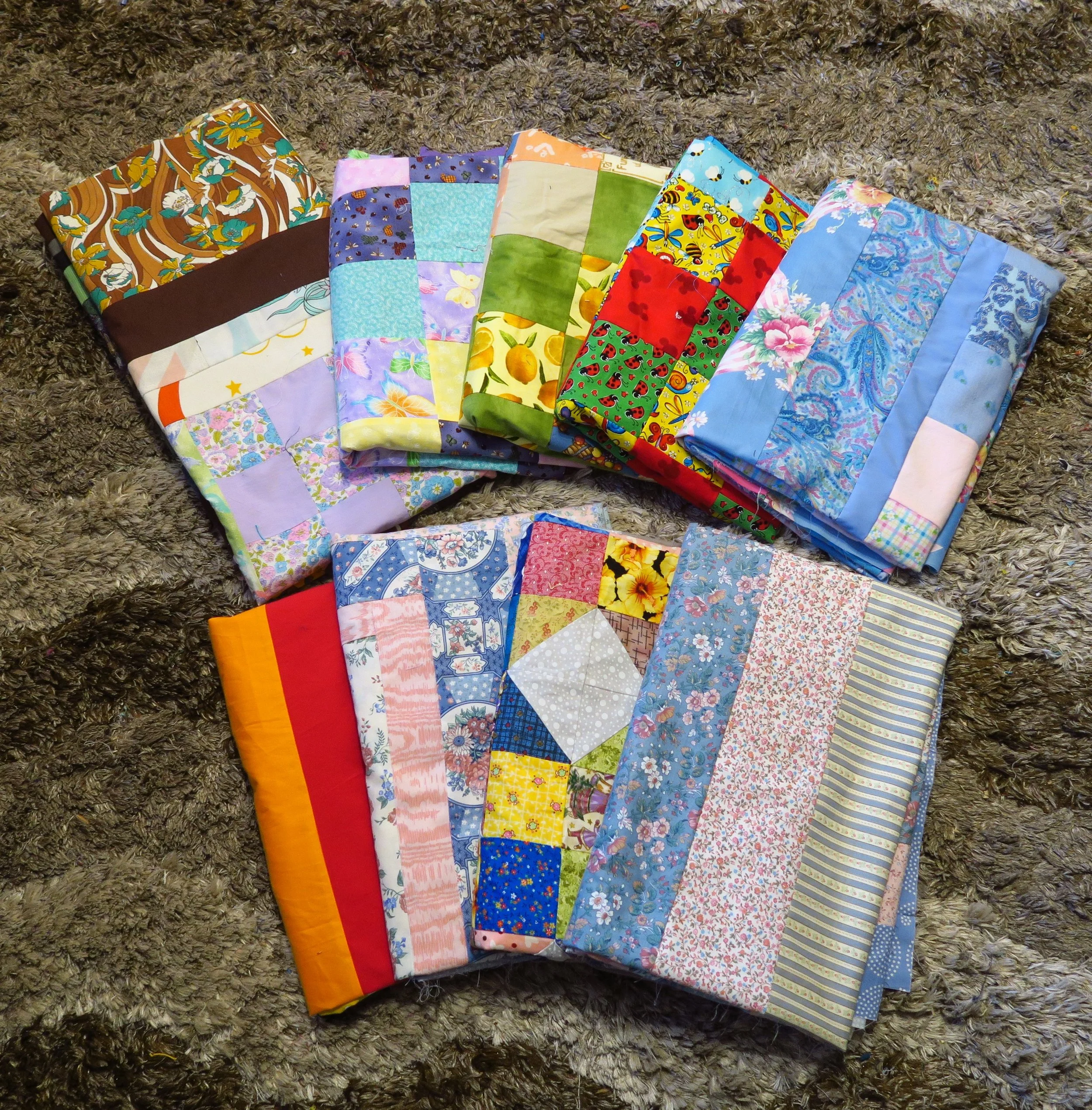 Charity Quilt Week 1 - Day 5