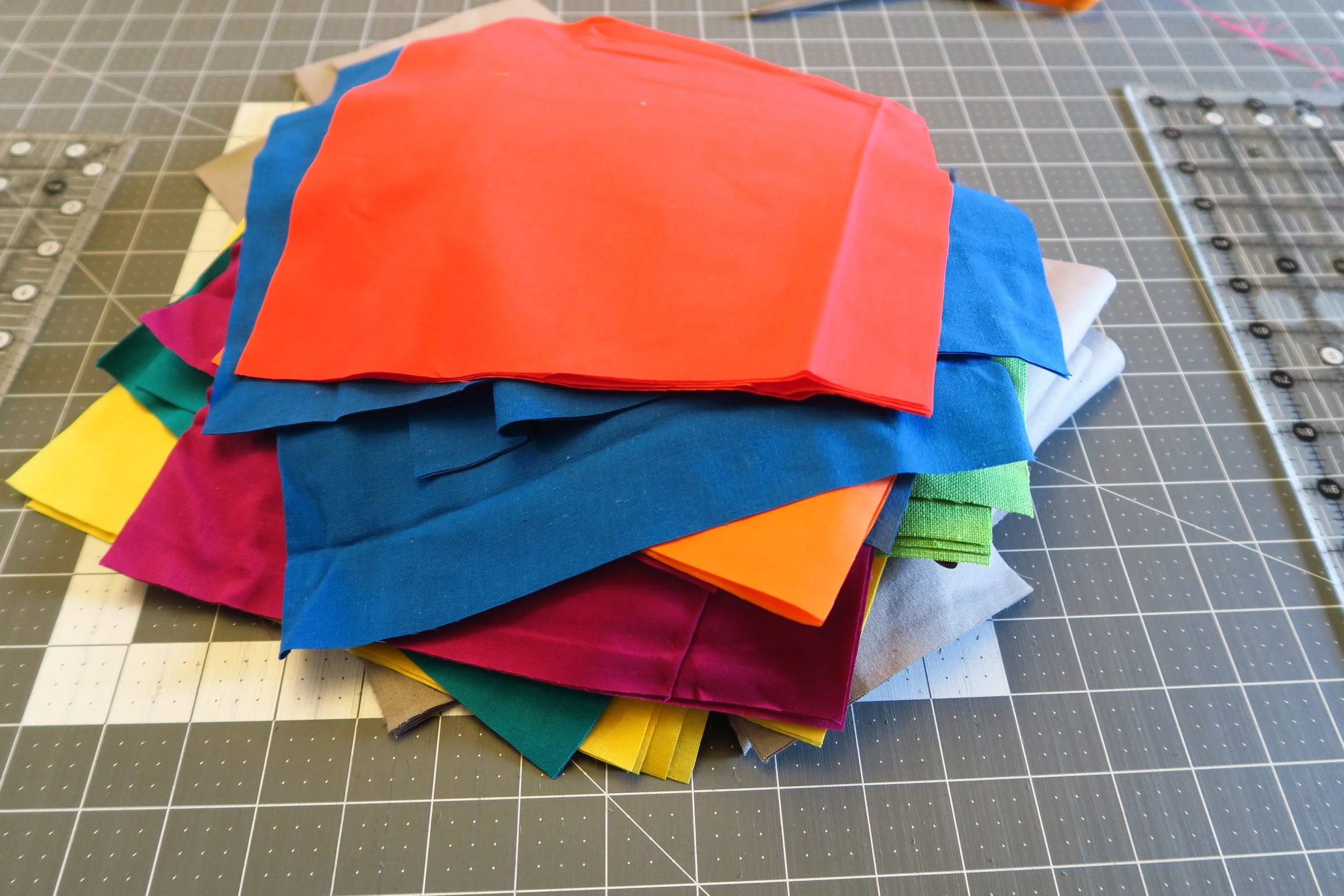 Charity Quilt Week 2 - Day 1