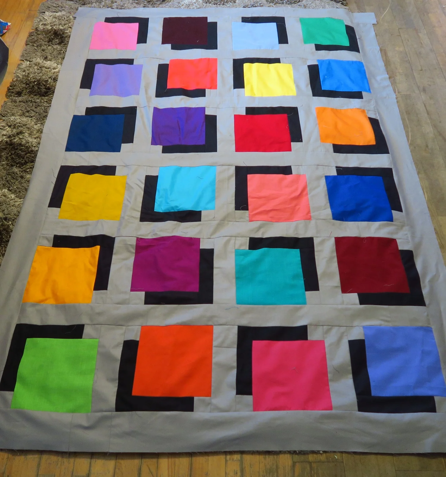 Charity Quilt Week 3- Day 4