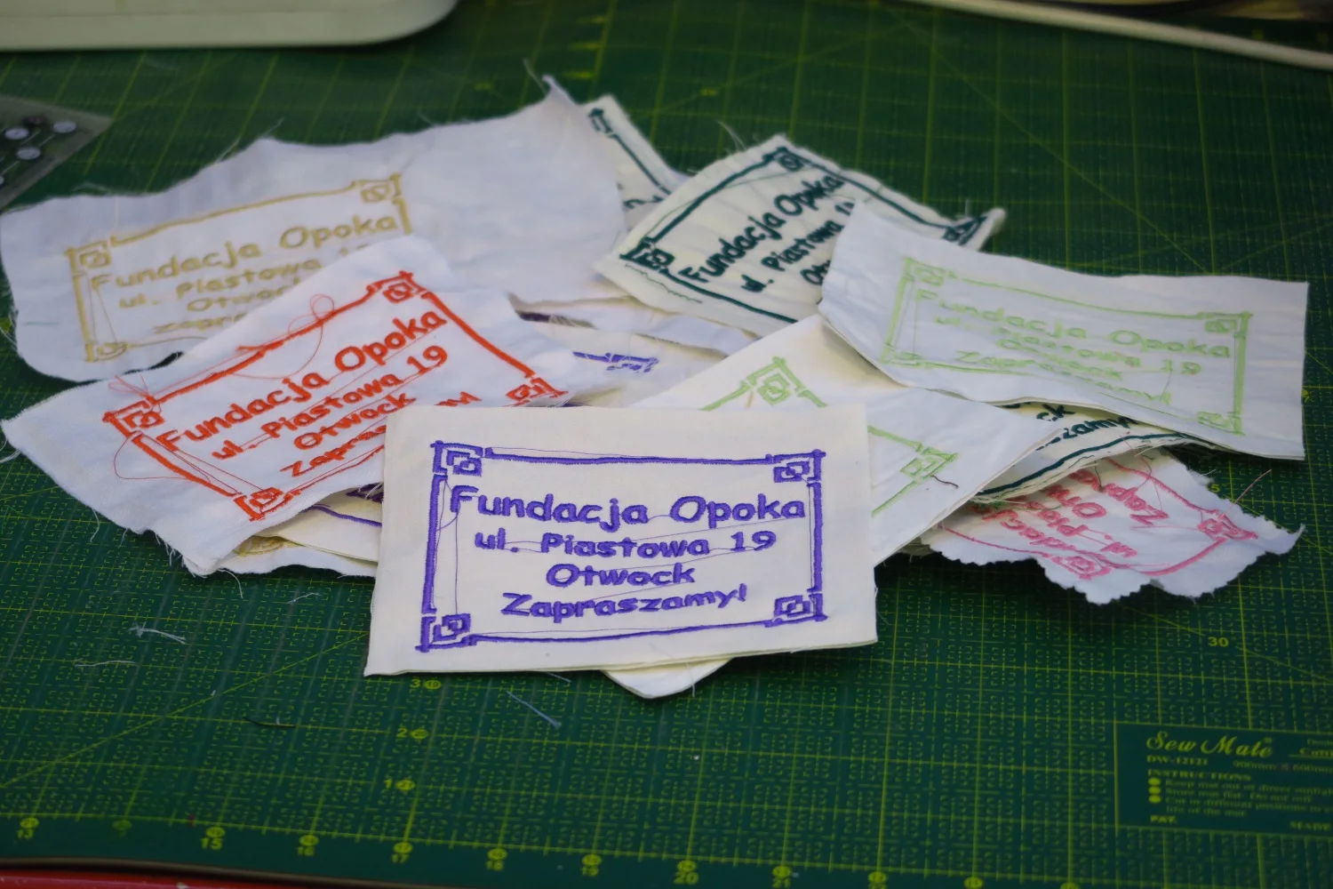 Charity Quilt Labels