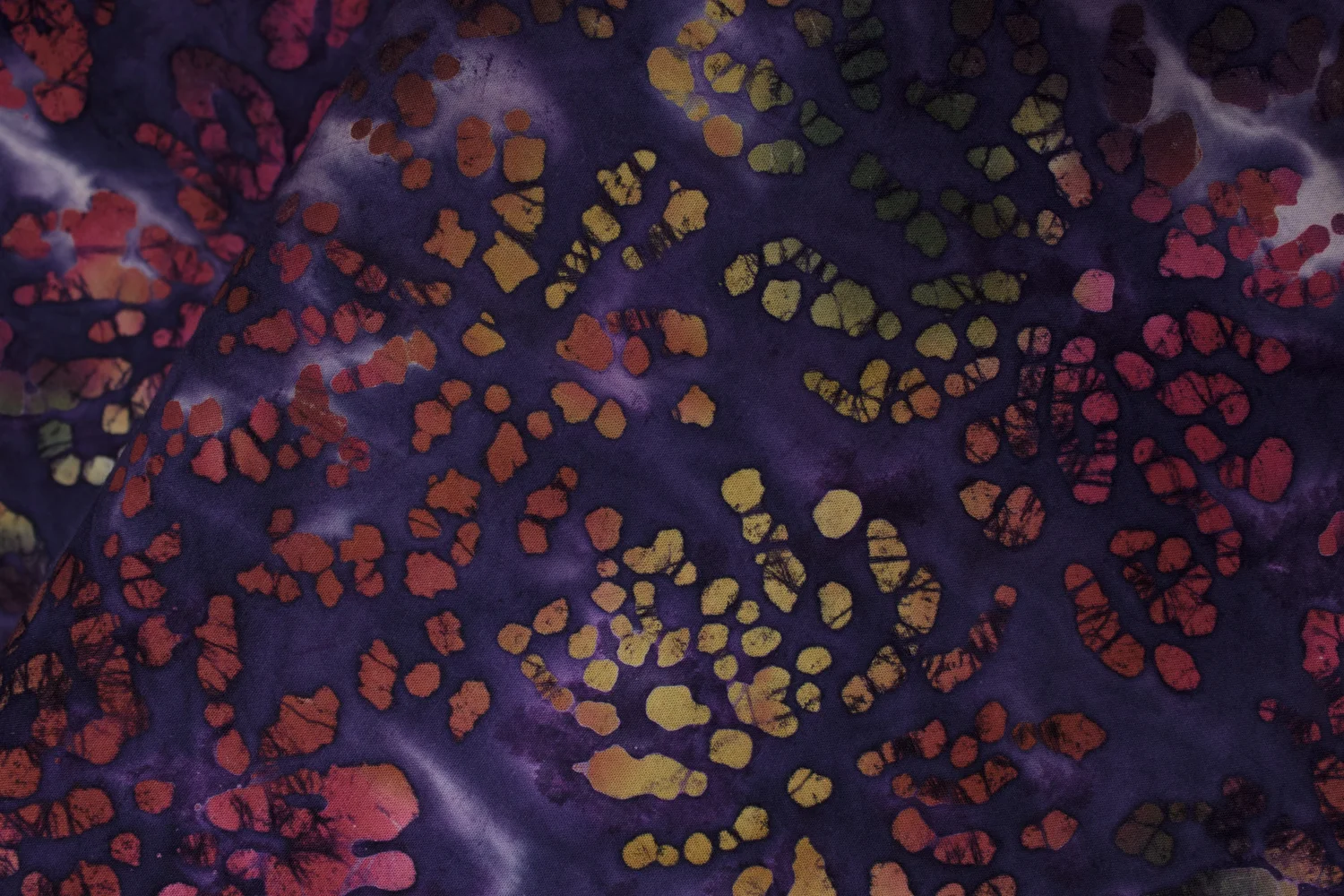 Flowers at Midnight: Quilter's Batiks