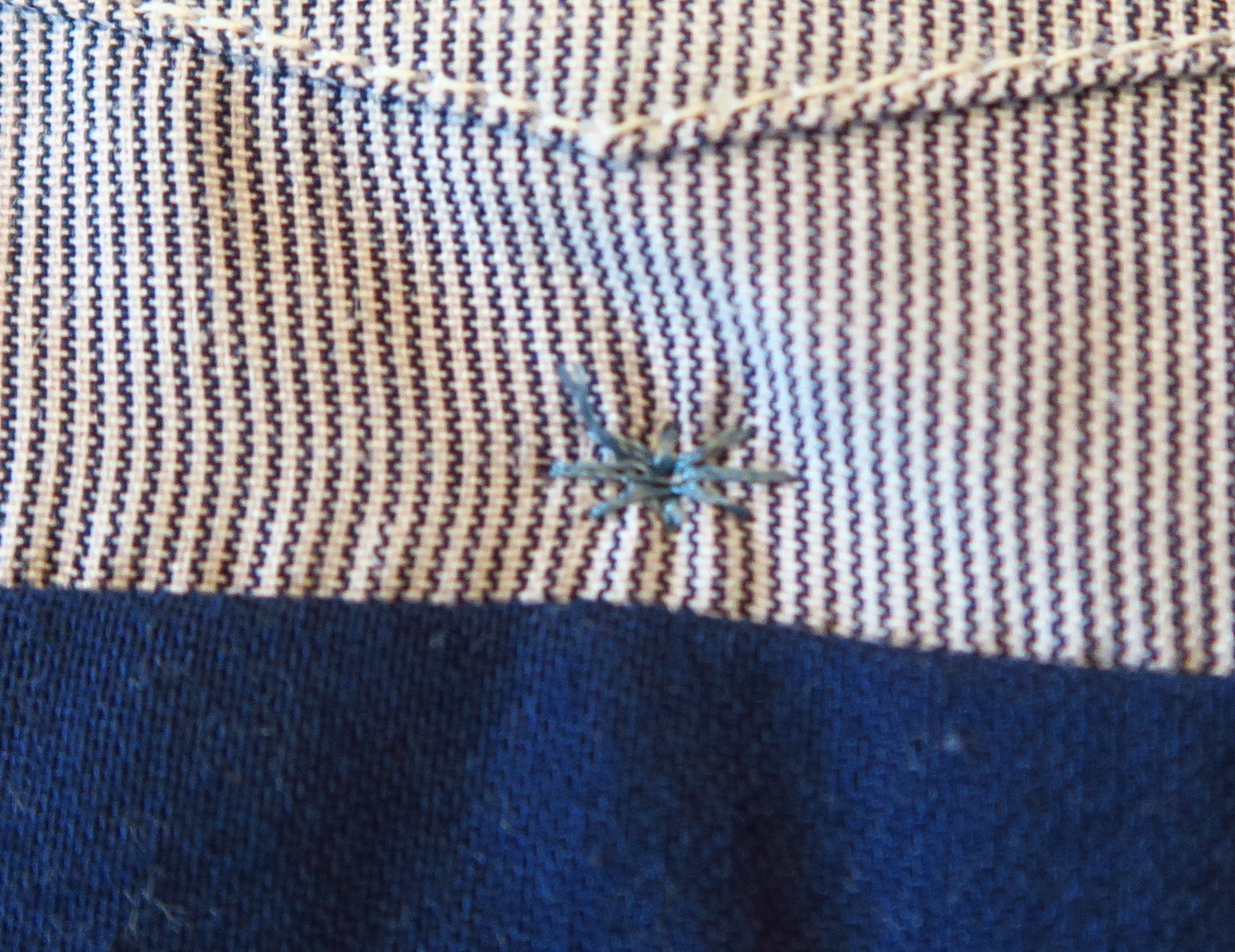 Here is what an ideal stitch looks like. They didn't all turn out this pretty!