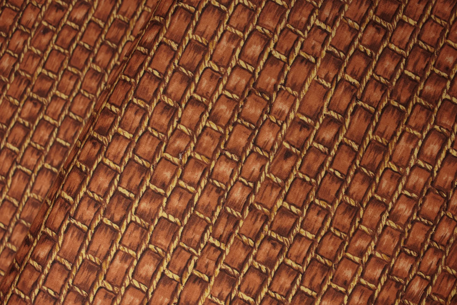 Harvest Delight in Sienna Brown for Blank Quilting