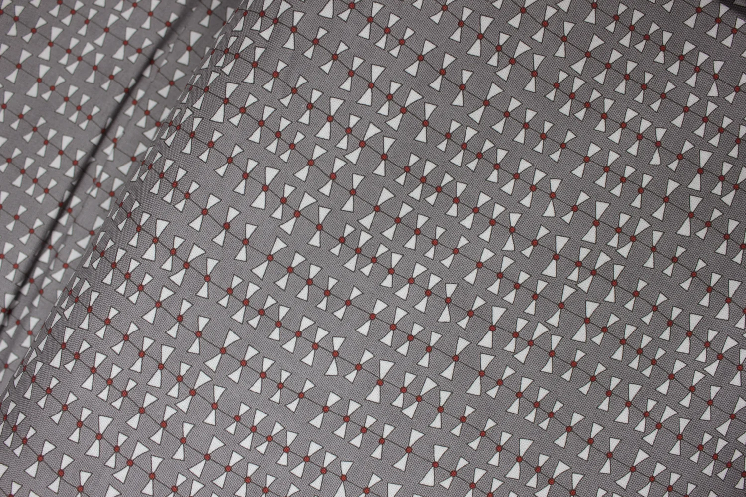 Kite Tails on Gray: The Cookie Exchange by Sweetwater for Moda