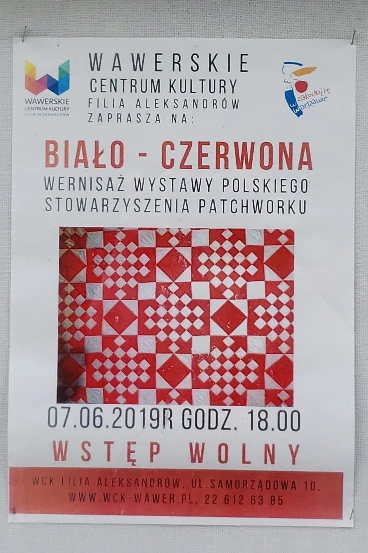 Red and white exposition! A Display of Polish creativity!