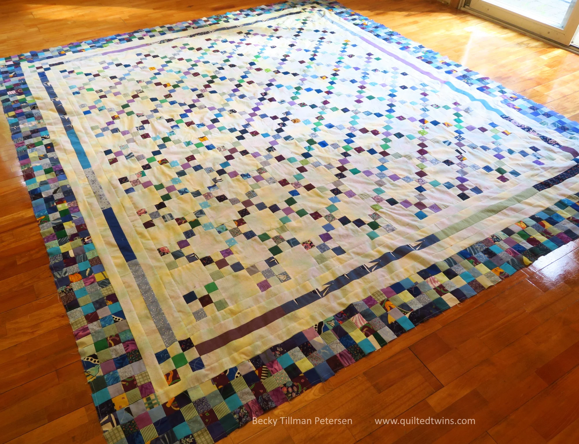 Irish Chain Fancy - #67 in 2" series top finished