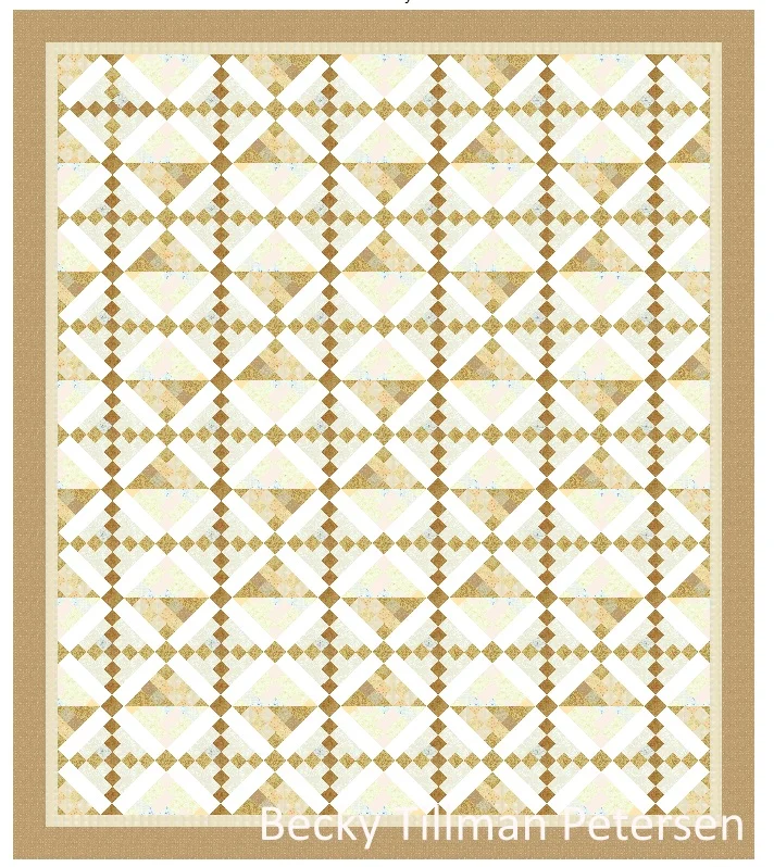How it should look in real life. It will be my first “beige” quilt and I hope it has enough color for them!