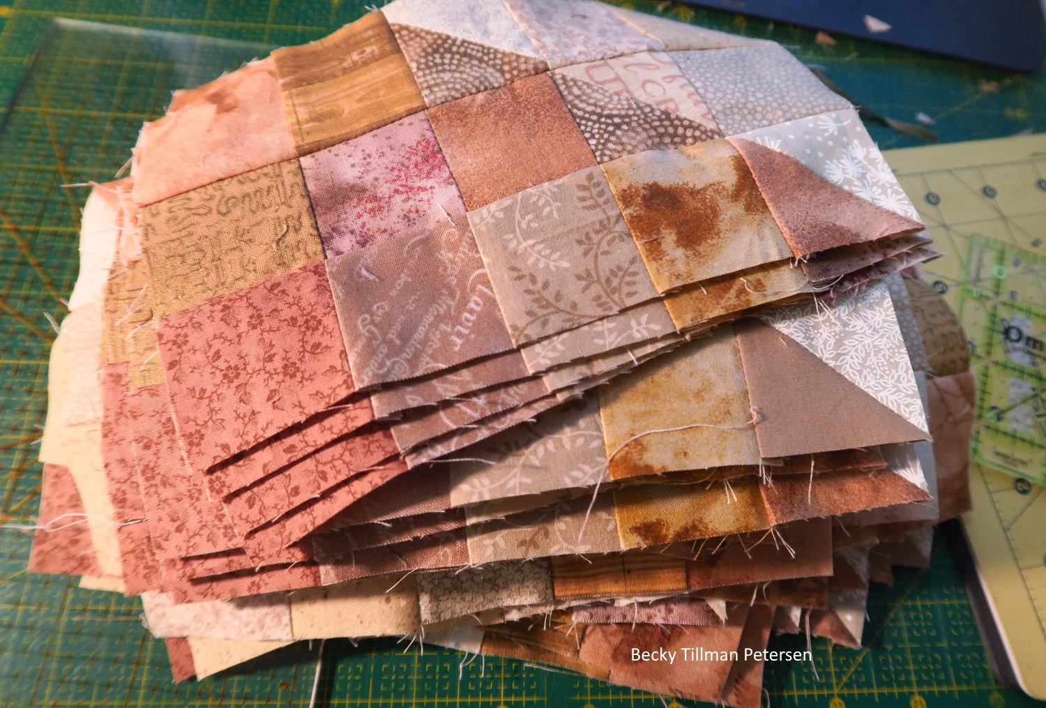 Beige Wedding Quilt - Day 2