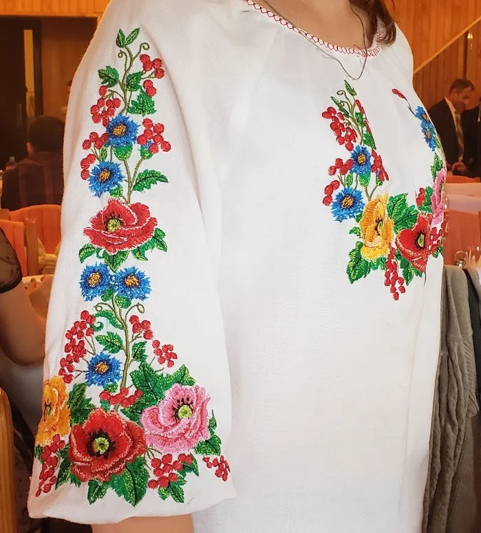 Cultural:  A bit of Ukrainian folk designs and scenery