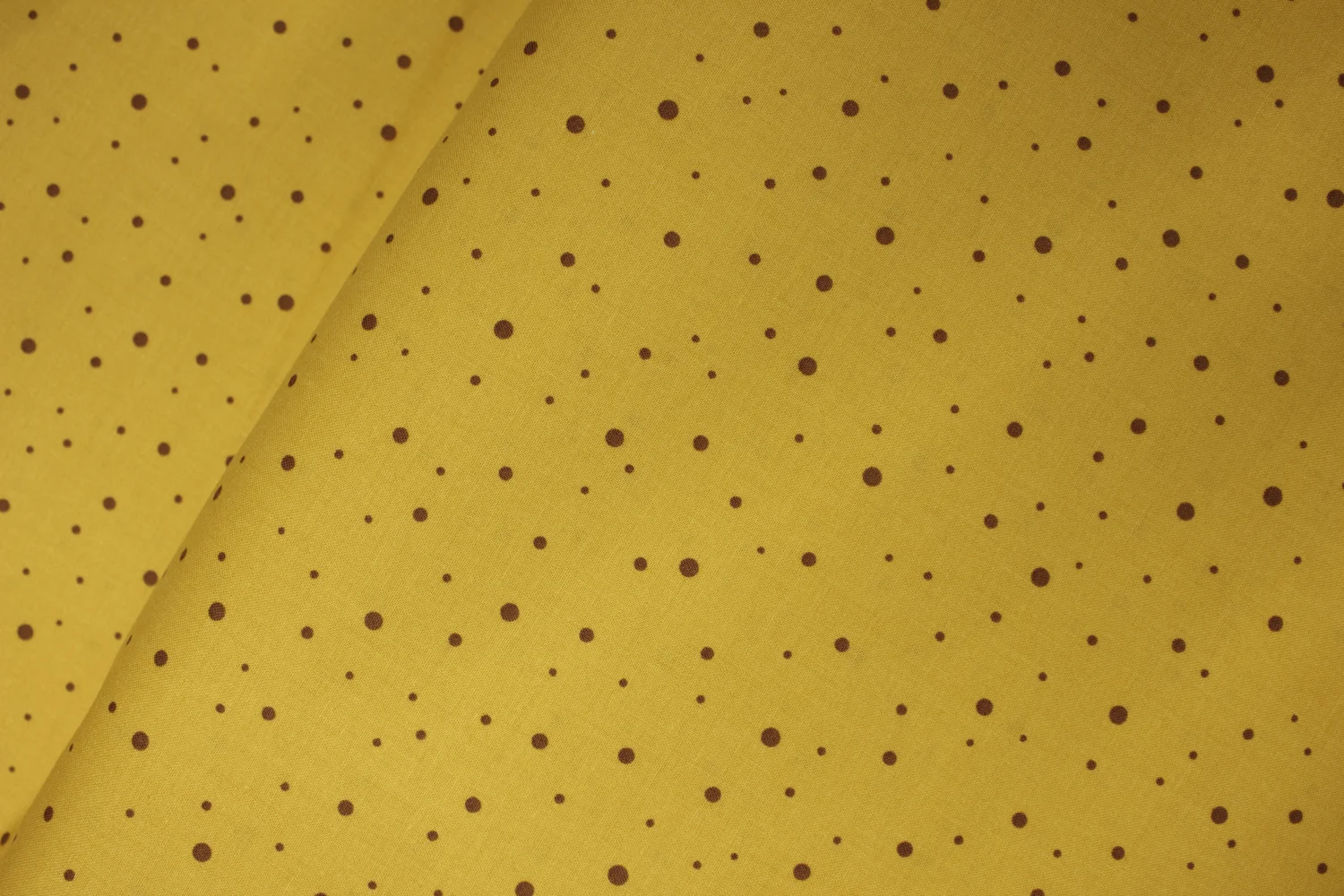 Yellow with Brown Spots: Reef by Elizabeth Hartman for Robert Kaufman