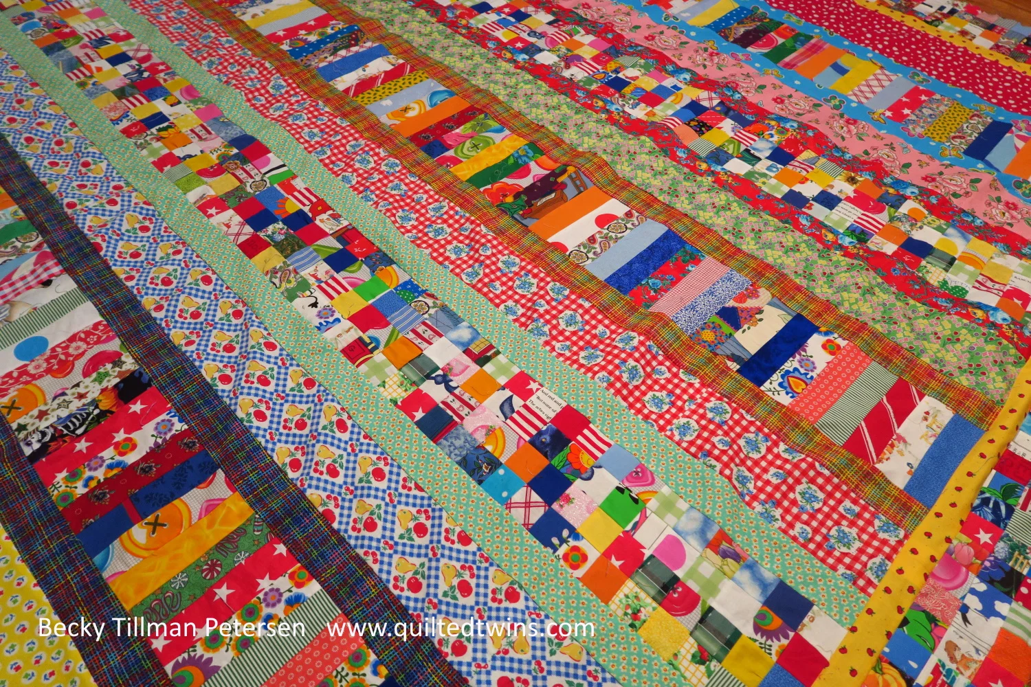 Here you can see the strips very well!