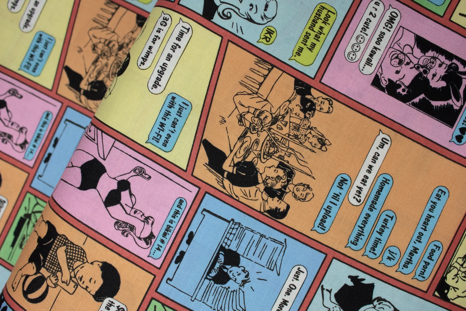 Cell Phone Overuse and Misuse Comics in Multi-color: Text Talk by Michael Miller
