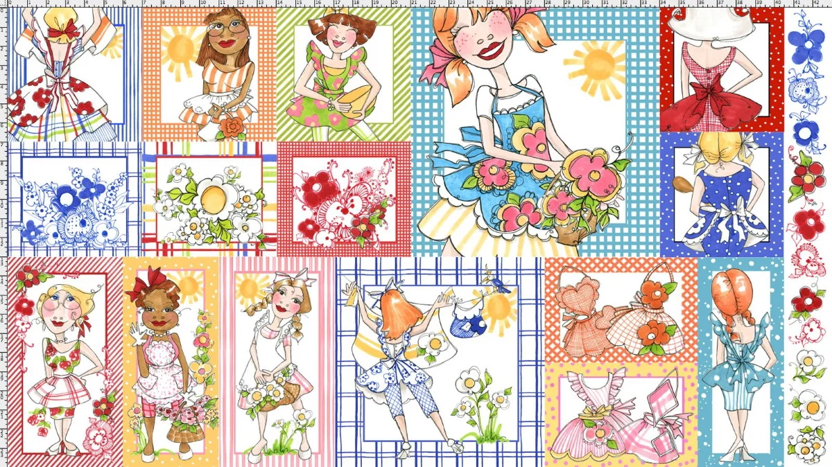 Loralie Aprons by Loralie Fabrics