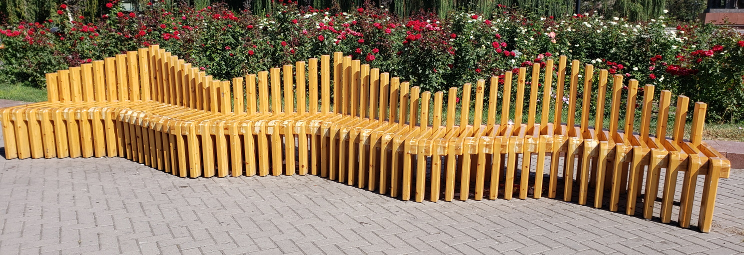 An interesting bench