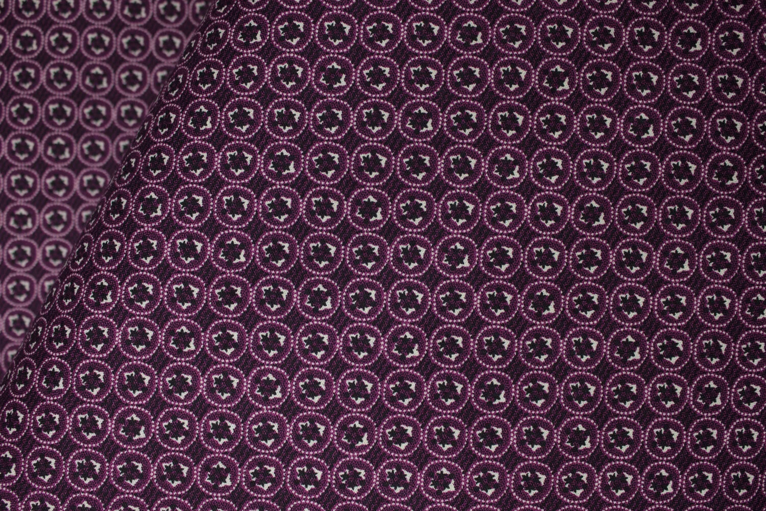 Purple Design on Purple: Kindred Spirits by Jill Shaulis for Windham Fabrics