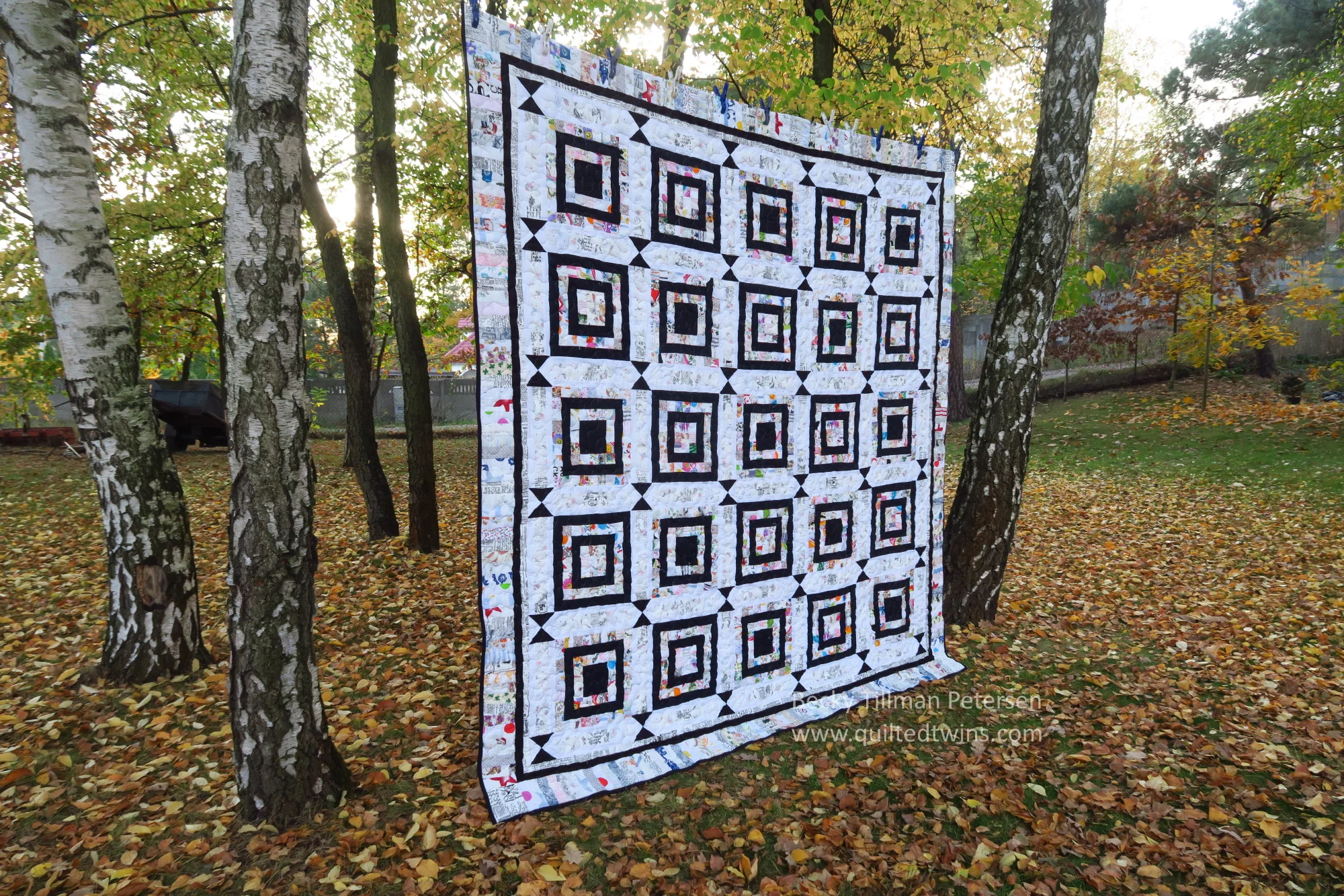 "Squared" - quilt finished