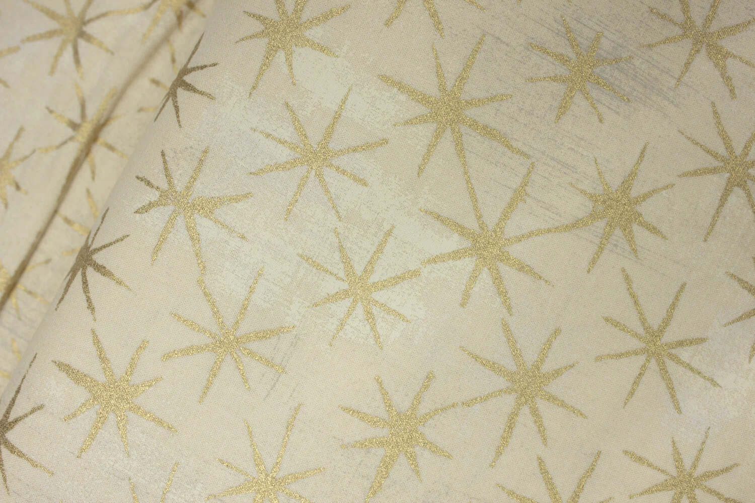 Gold Stars on Manilla: Seeing Stars Metallic Grunge Basics for Moda Fabrics