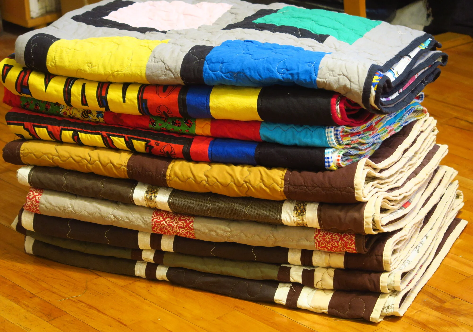 2019 Charity Quilts #101-110