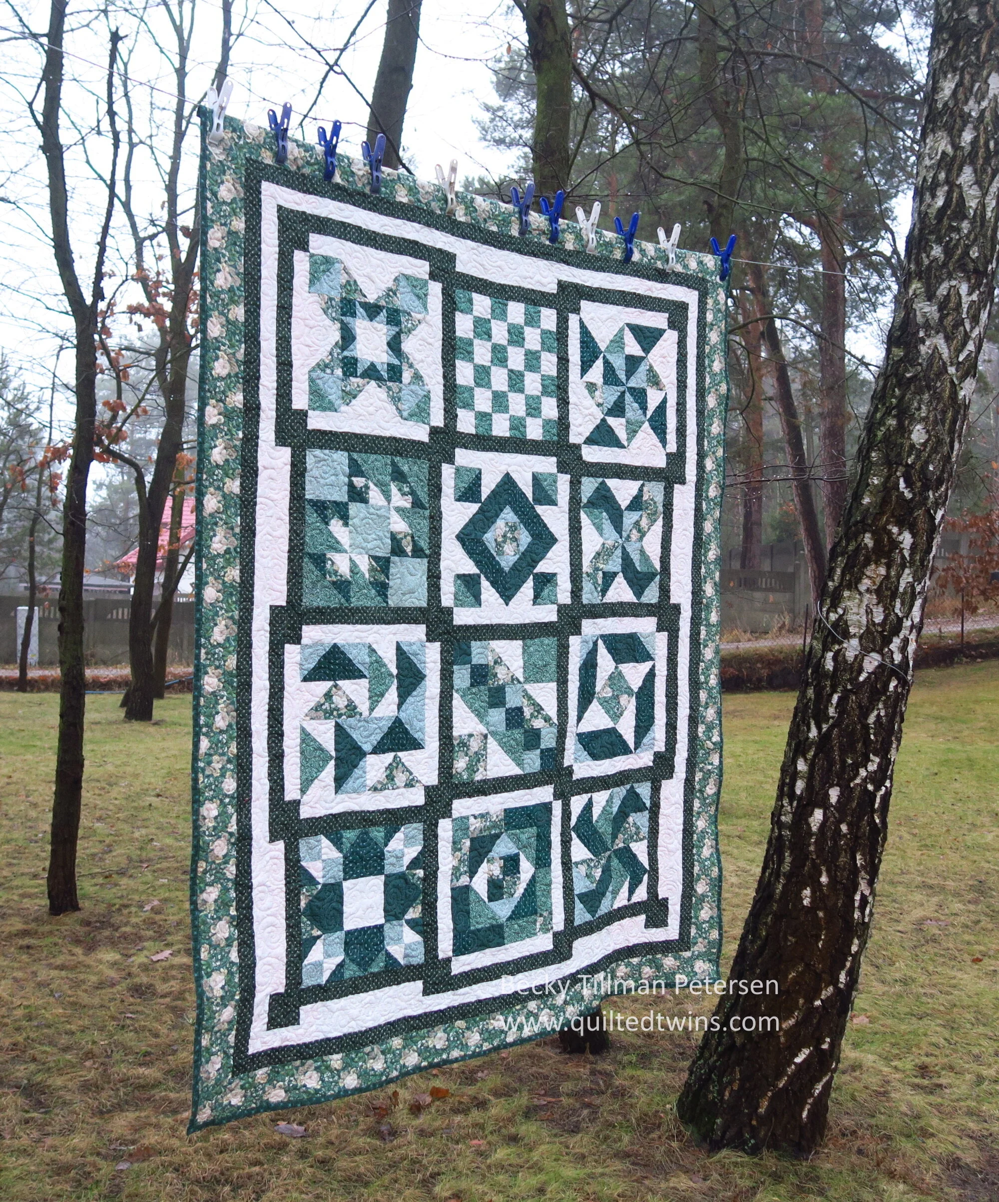 BOM quilt finished