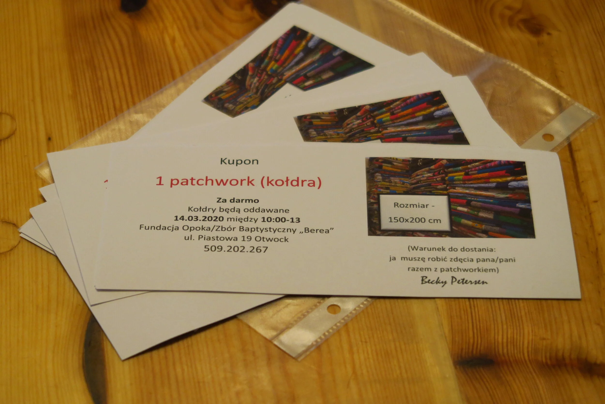 Preparing for the 2020 Quilt Give-away