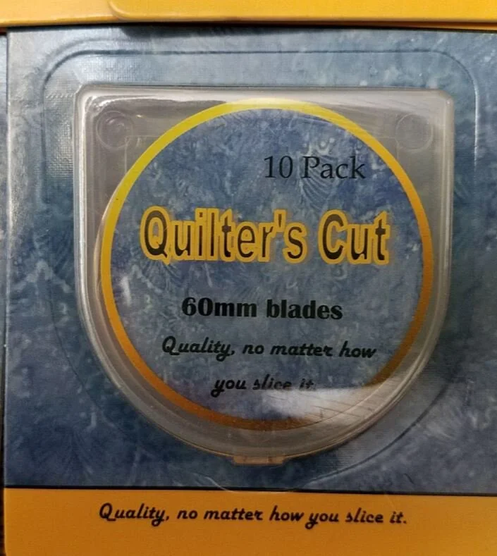 60mm Quilter's Cut Rotary Blades - 10 pack