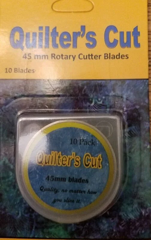 45mm Quilter's Cut Rotary Blades - 10 pack