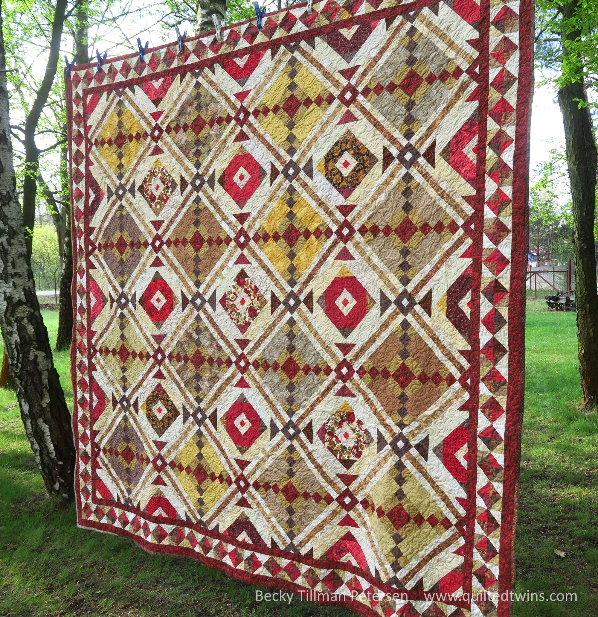 Old World Fantasy!!  2020 Mystery Quilt - Week 7