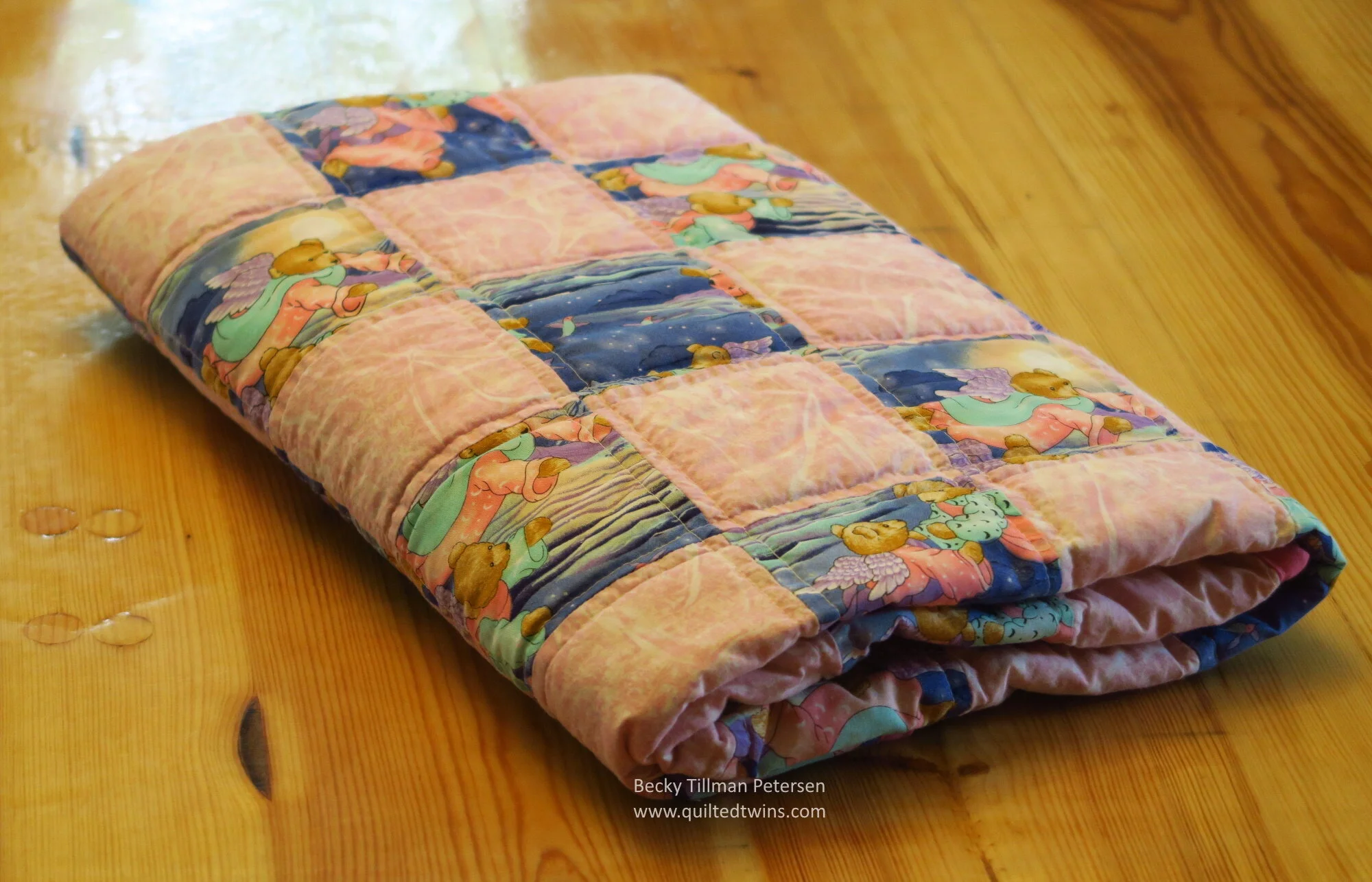 Quick (very quick!) baby quilt!