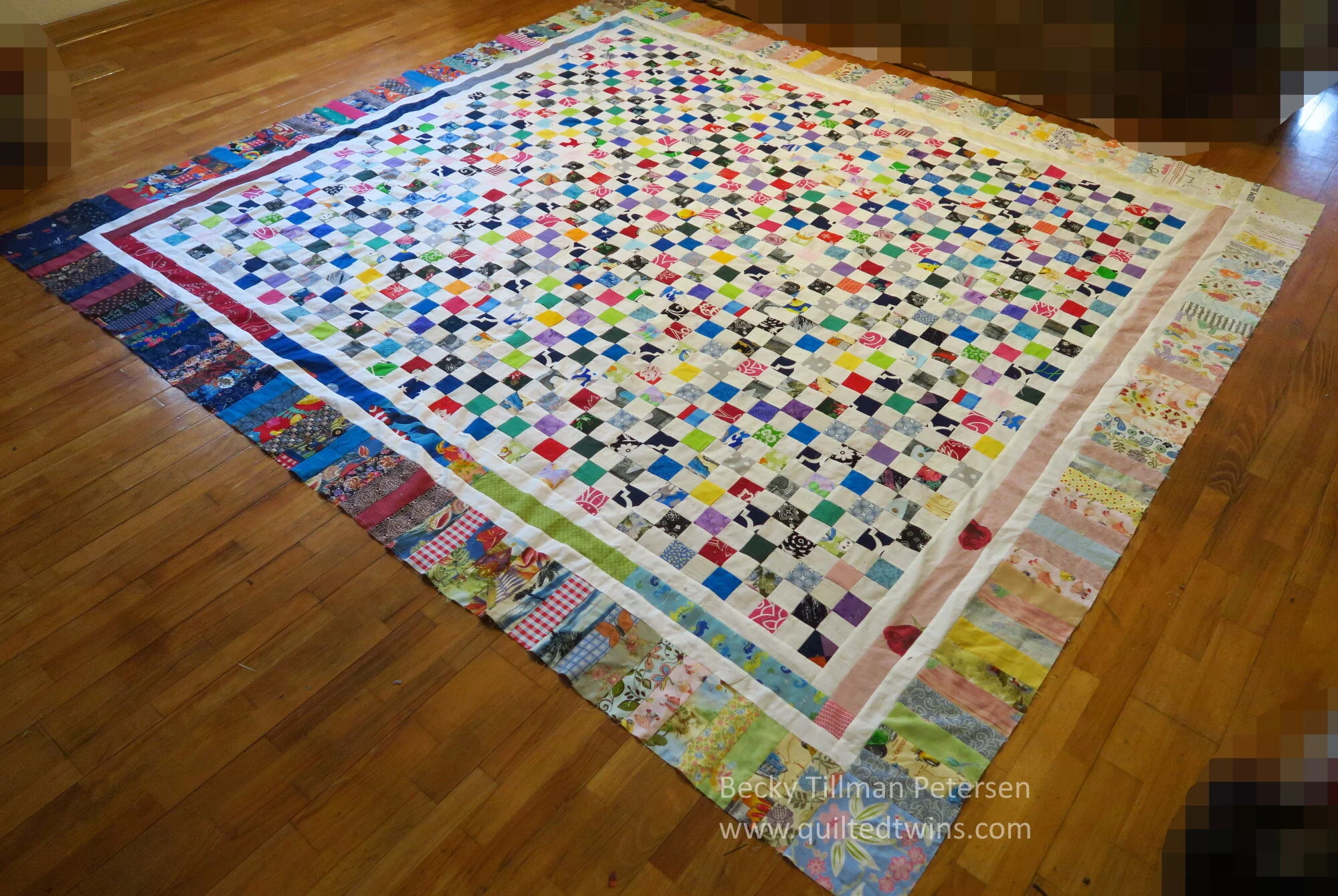 "Light 'n Dark" - 2.5" version - top finished