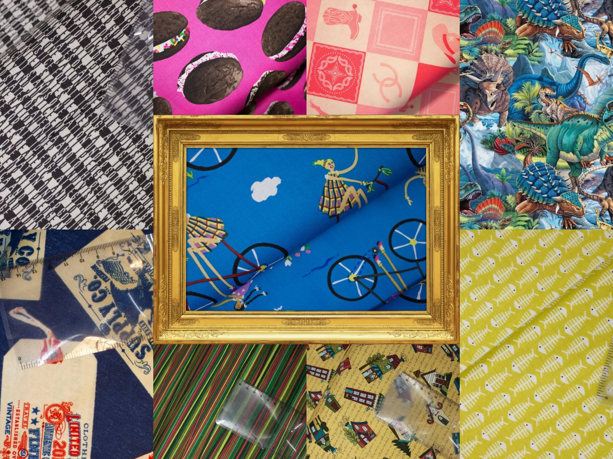 June "unusual" fabrics