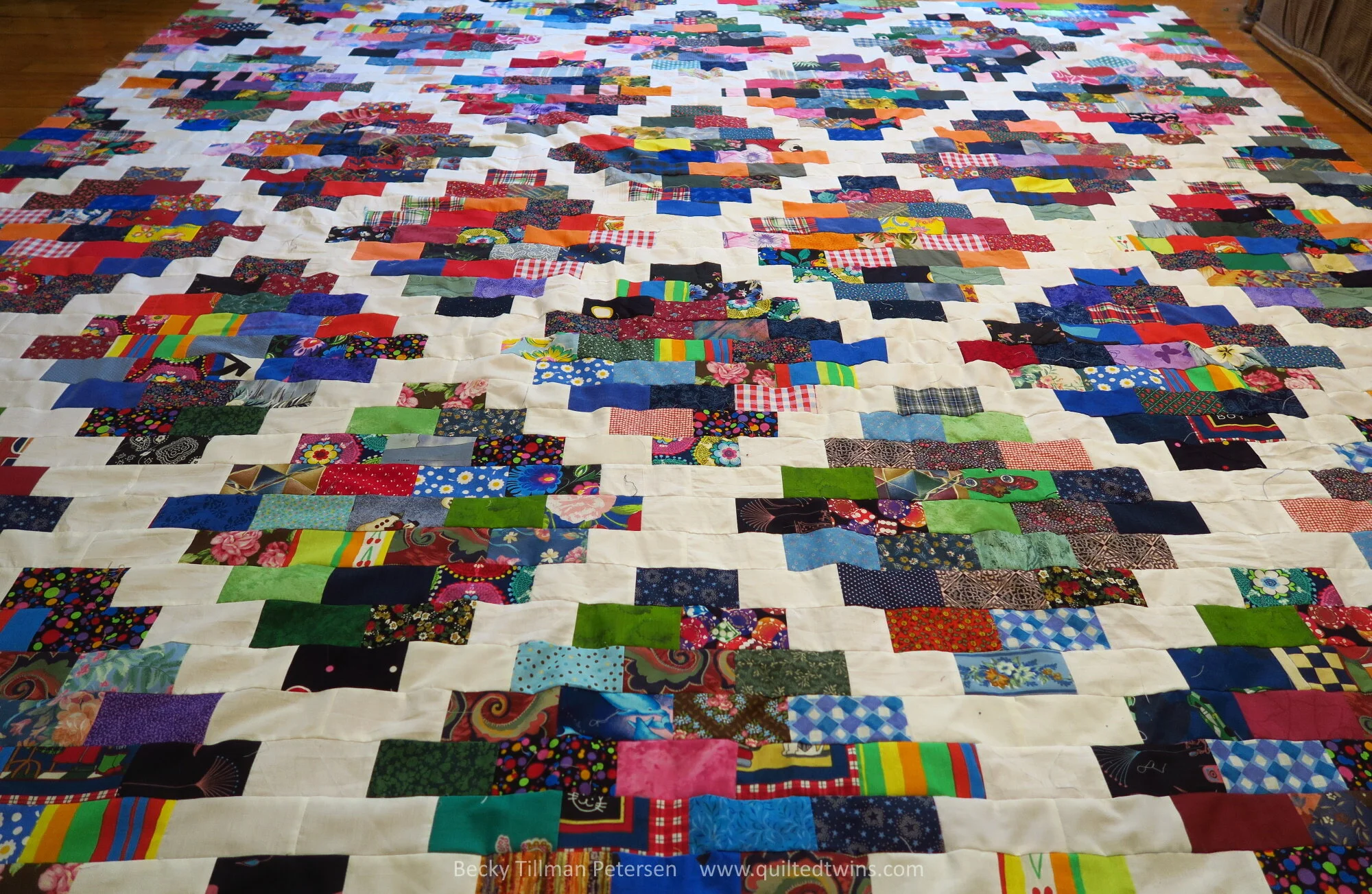 "Mosaic" - again - only this time with 2.5" bricks!