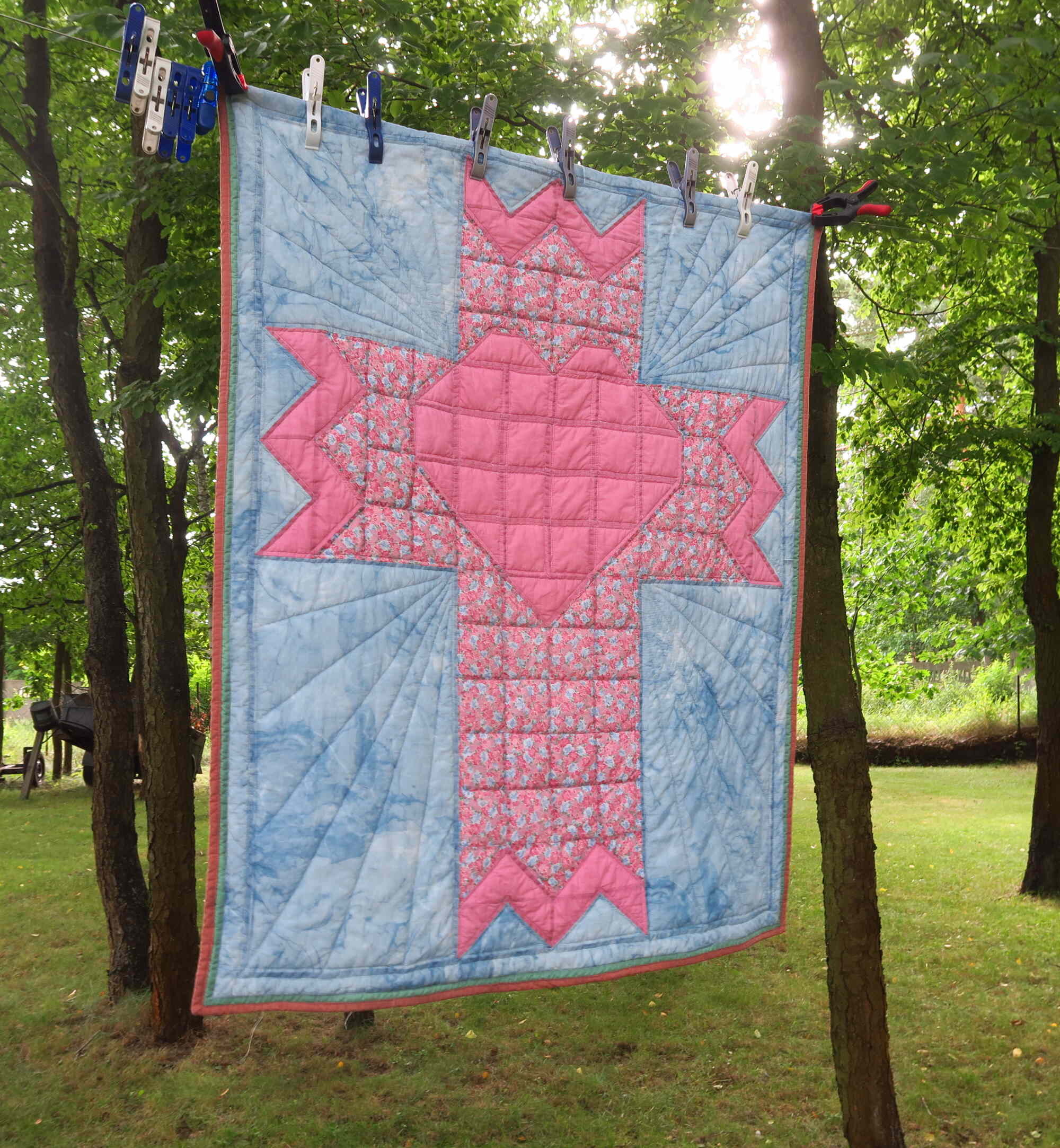 Sewing room floor clean up!